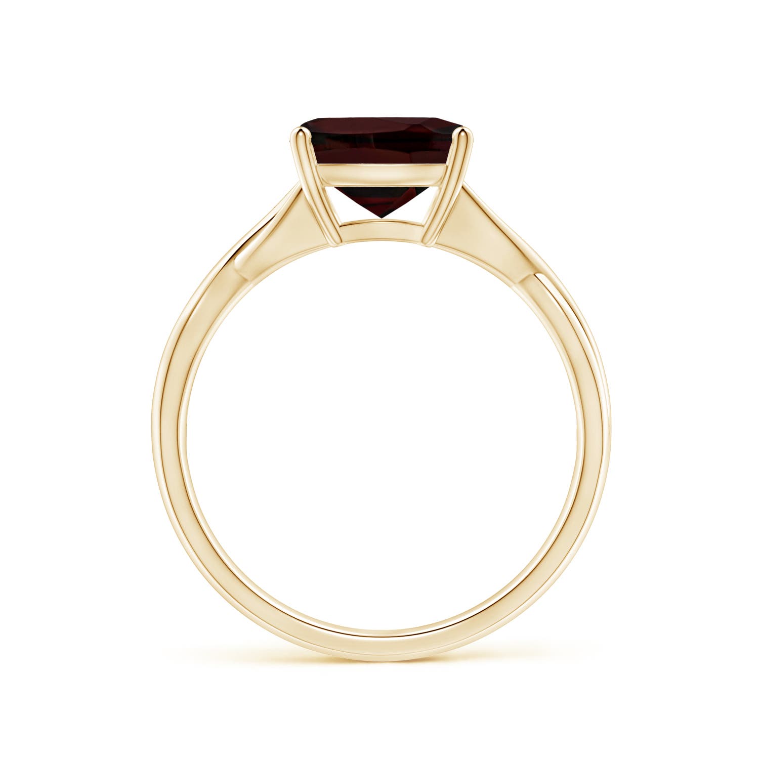 A - Garnet / 2.5 CT / 14 KT Yellow Gold