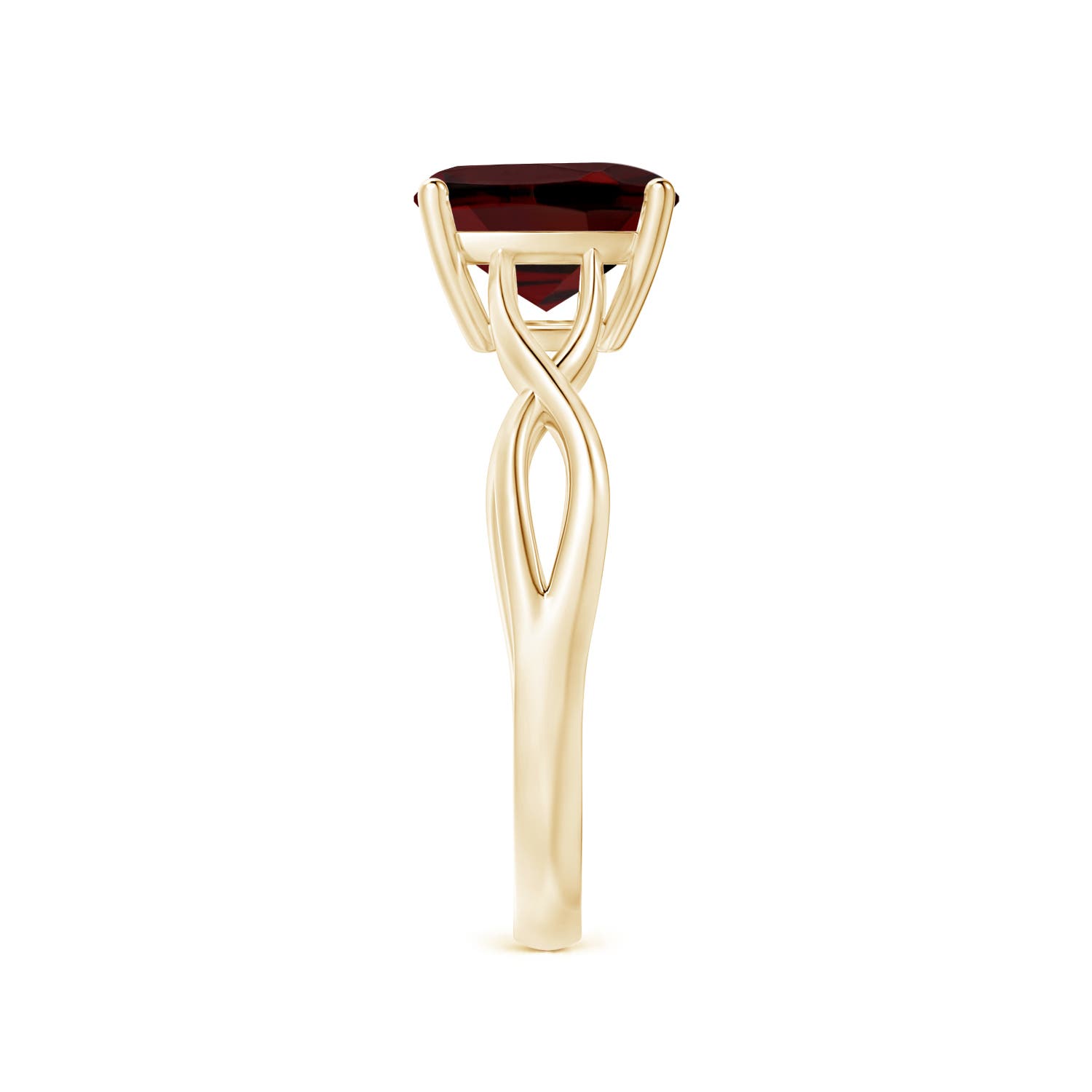 AAA - Garnet / 2.5 CT / 14 KT Yellow Gold