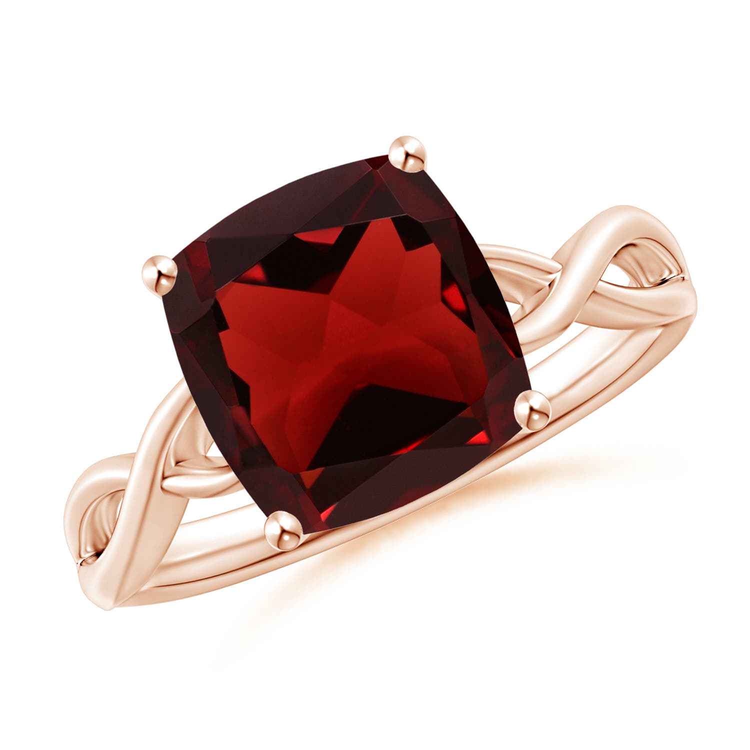 AAA - Garnet / 3.6 CT / 14 KT Rose Gold