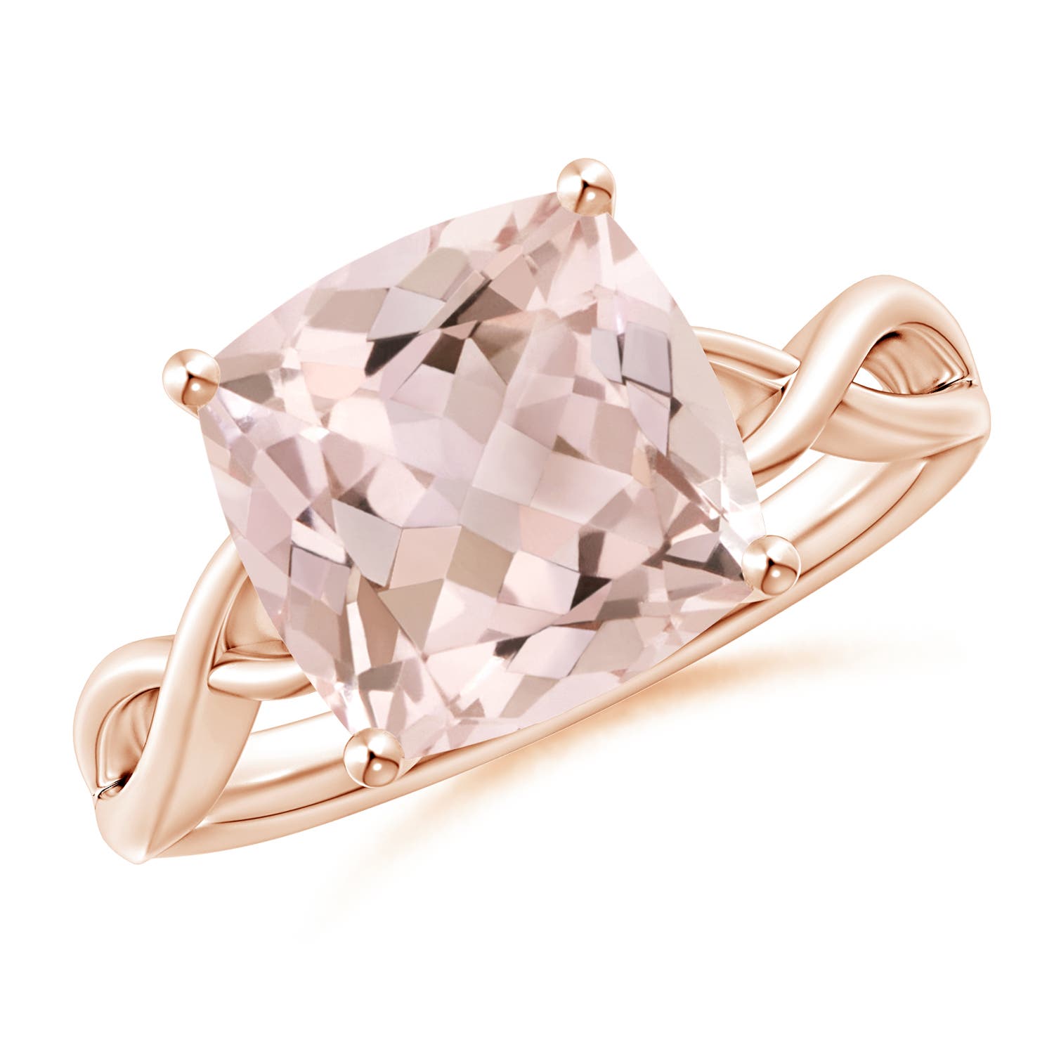 A - Morganite / 3.7 CT / 14 KT Rose Gold