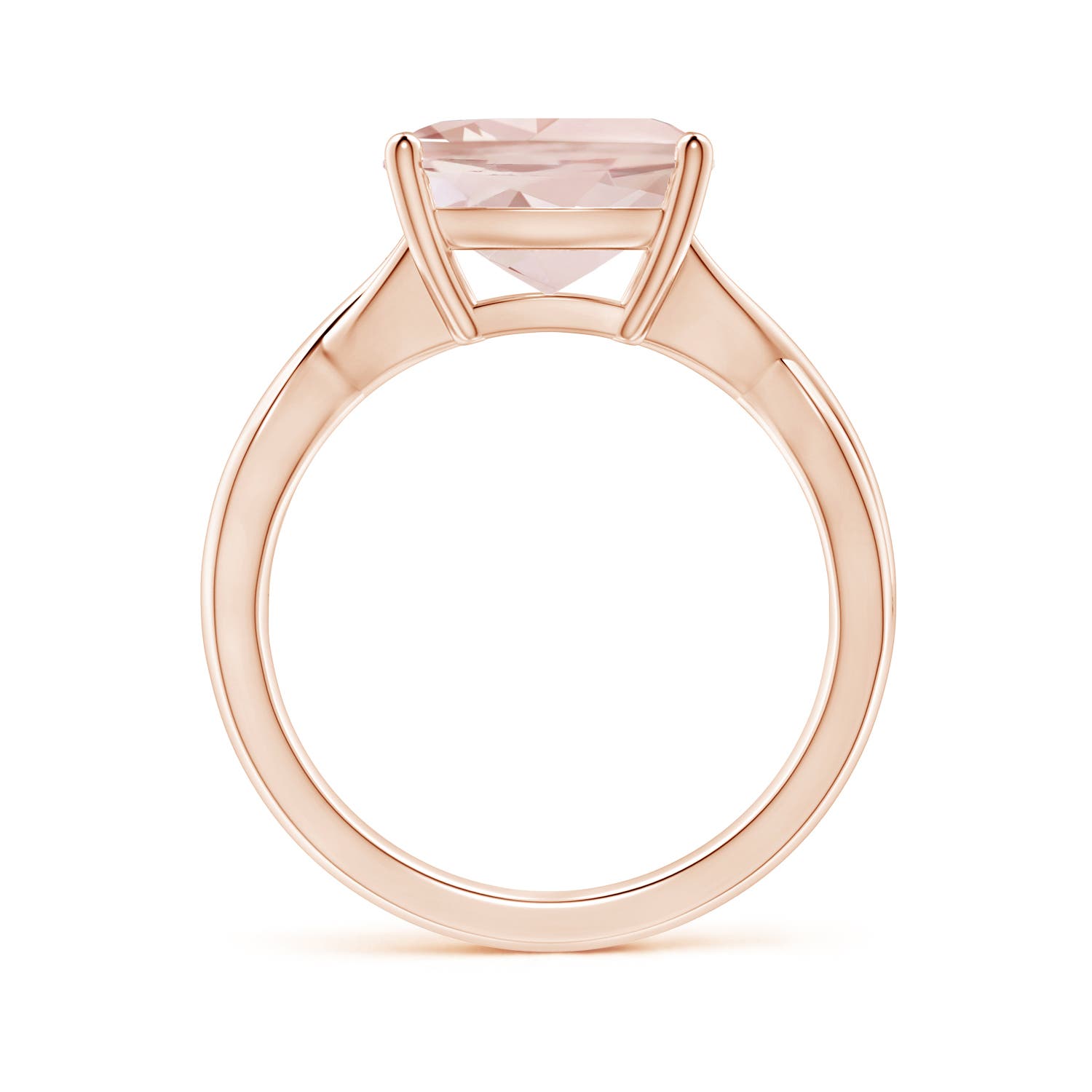 A - Morganite / 3.7 CT / 14 KT Rose Gold