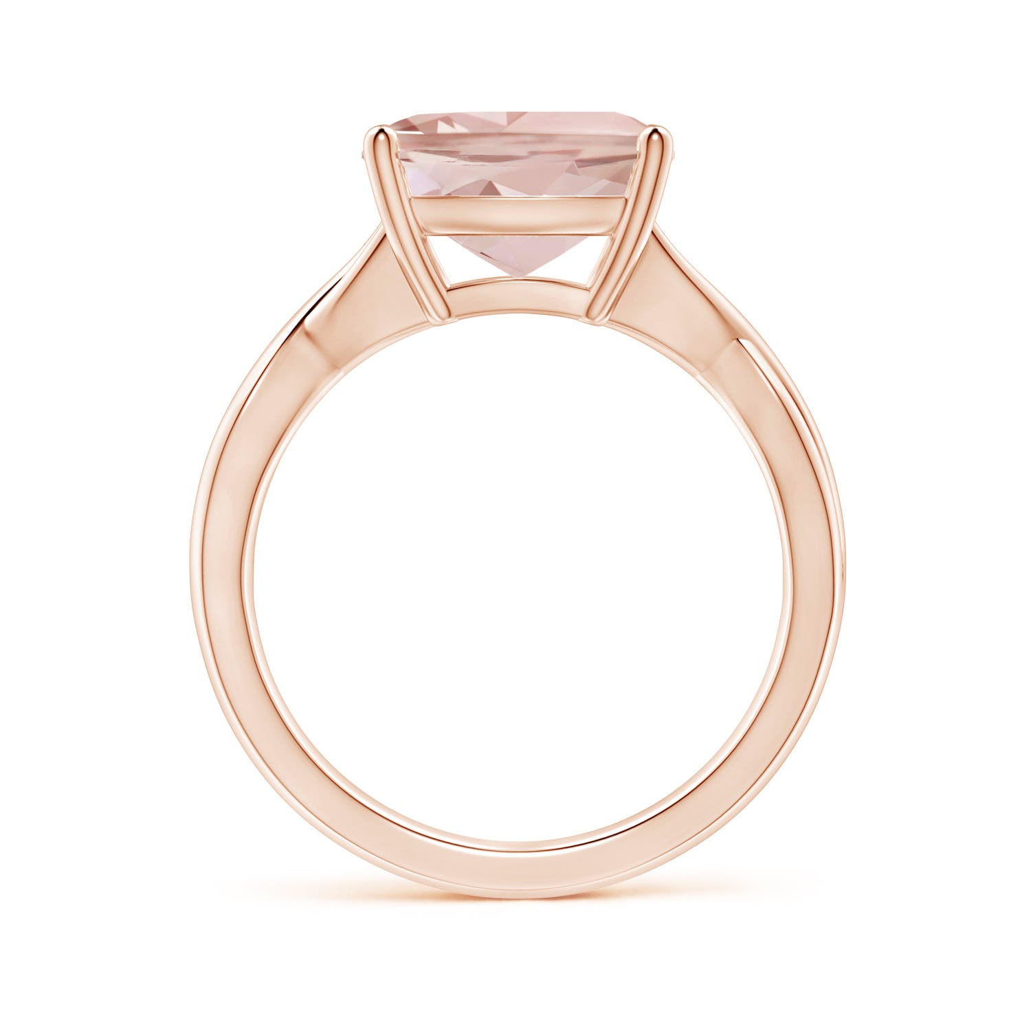 AA - Morganite / 3.7 CT / 14 KT Rose Gold