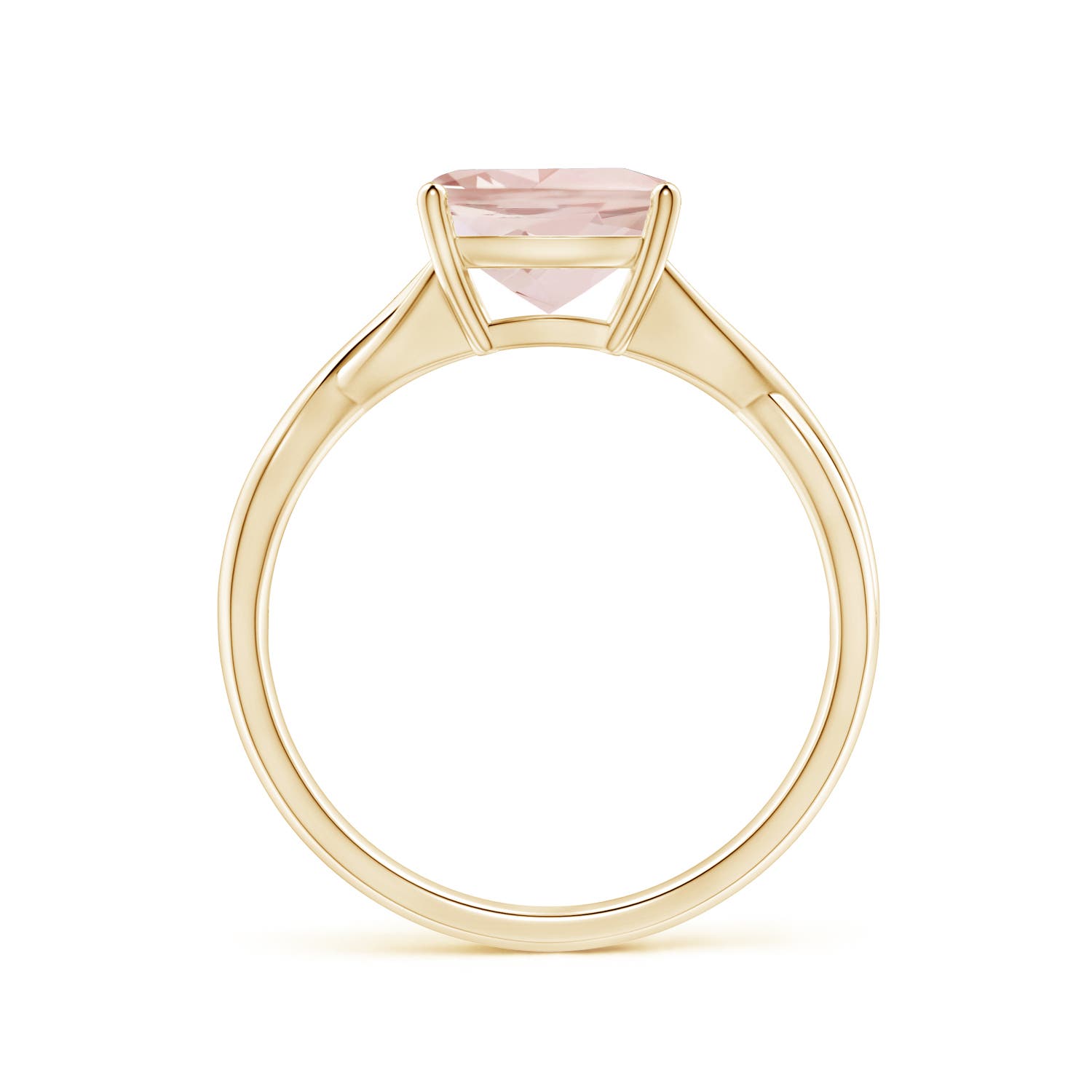 A - Morganite / 1.8 CT / 14 KT Yellow Gold