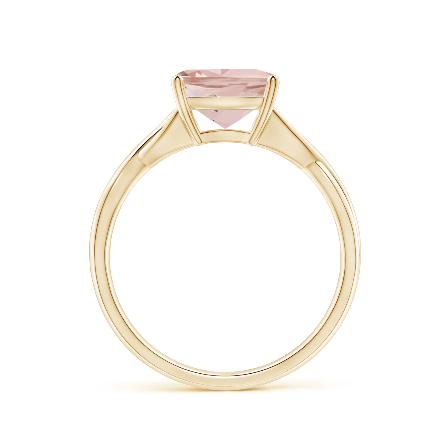 AA - Morganite / 1.8 CT / 14 KT Yellow Gold