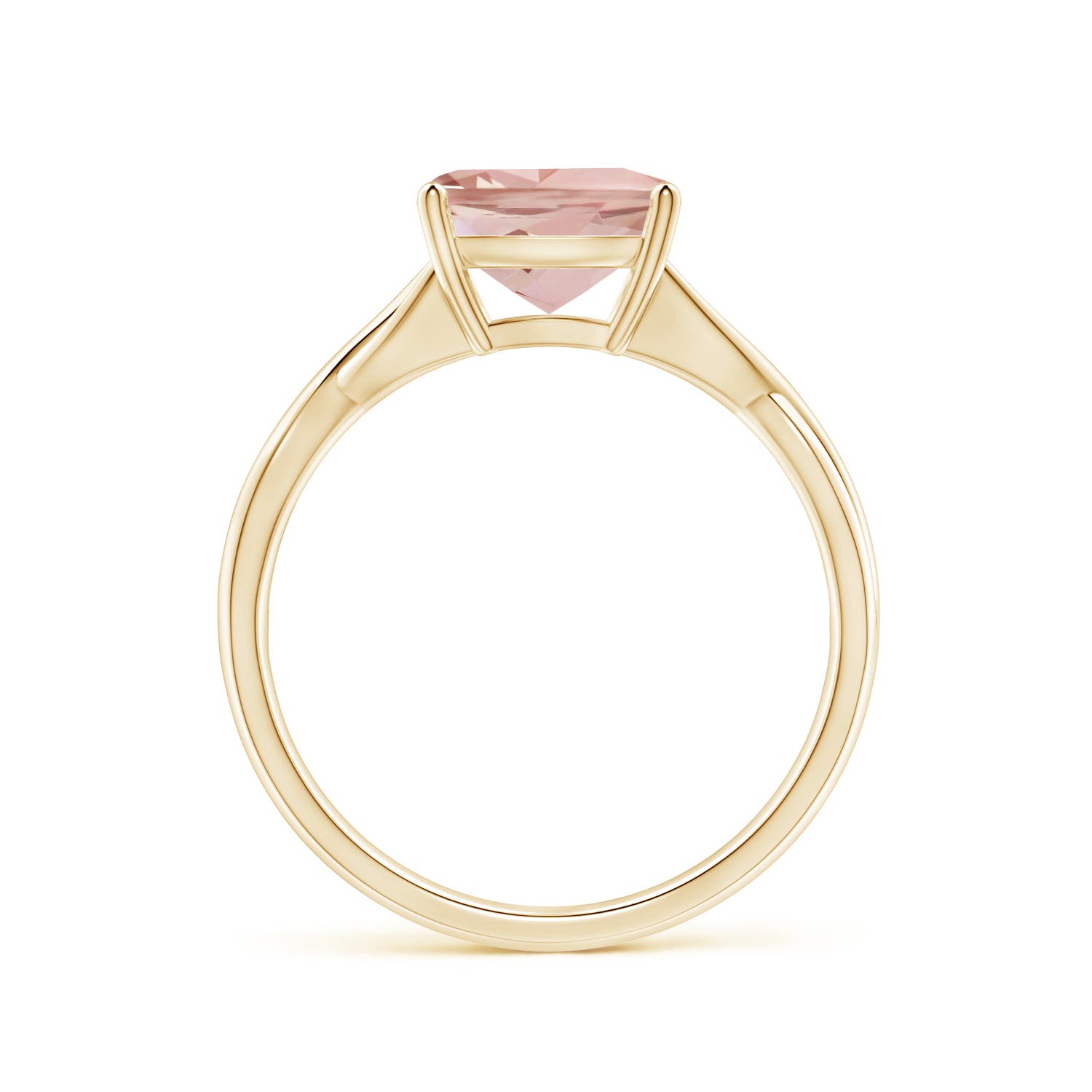 AAA - Morganite / 1.8 CT / 14 KT Yellow Gold