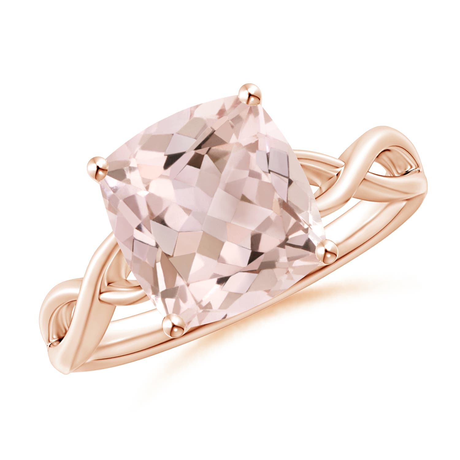 A - Morganite / 2.7 CT / 14 KT Rose Gold