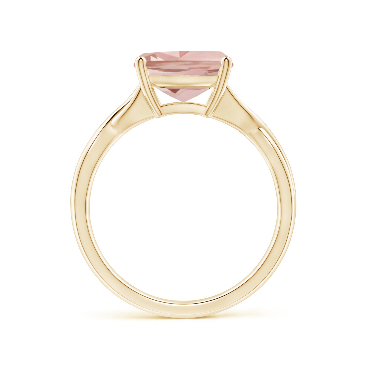 AAA - Morganite / 2.7 CT / 14 KT Yellow Gold