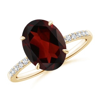 Oval AA Garnet