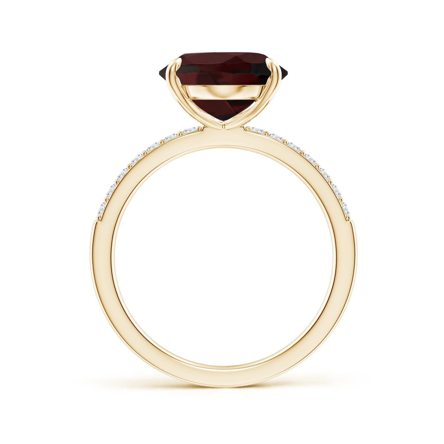 A - Garnet / 5.35 CT / 14 KT Yellow Gold