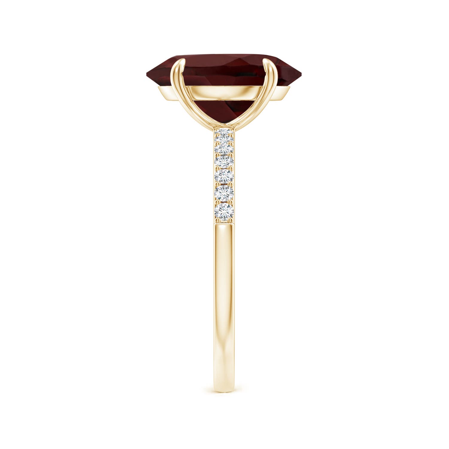 AA - Garnet / 5.35 CT / 14 KT Yellow Gold