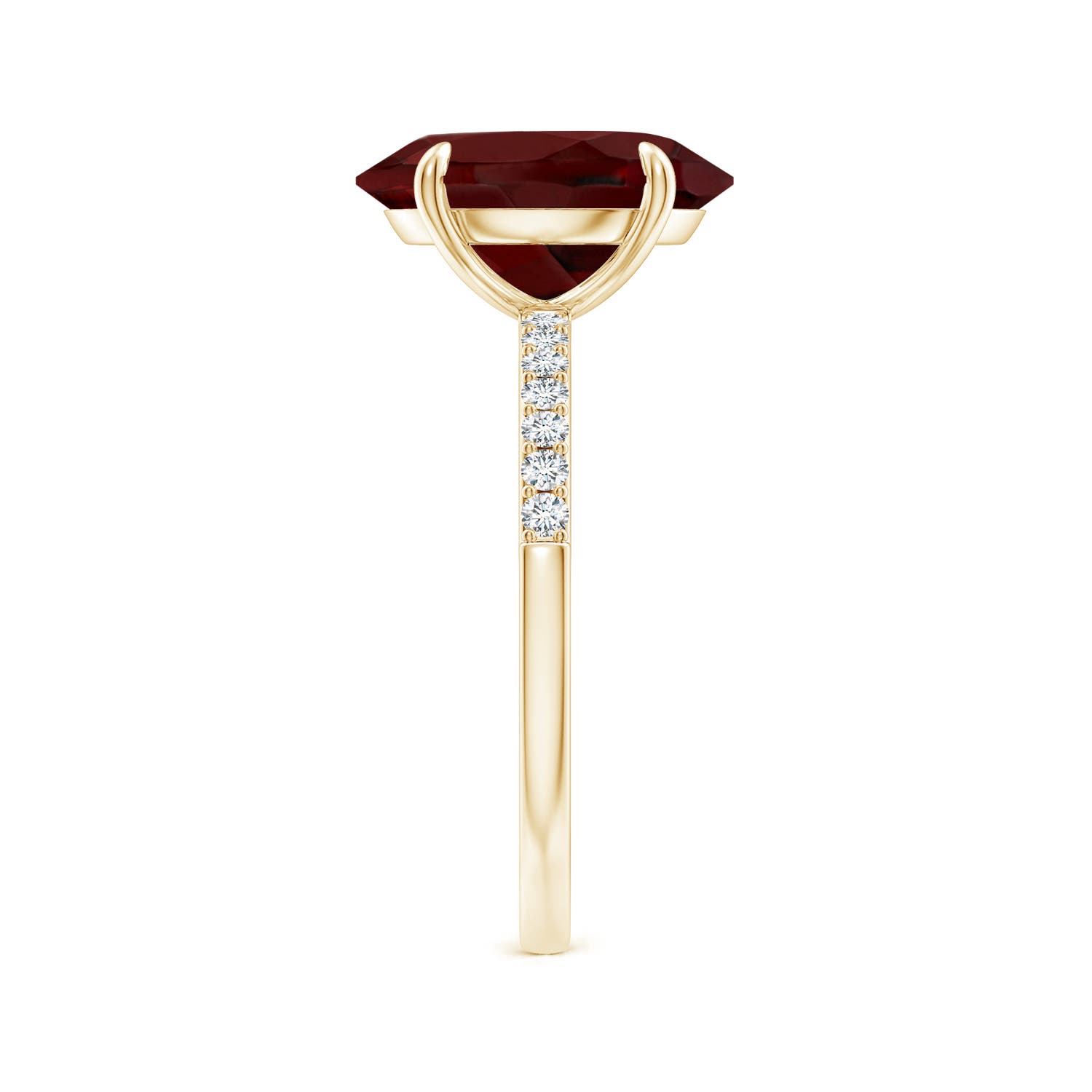 AAA - Garnet / 5.35 CT / 14 KT Yellow Gold