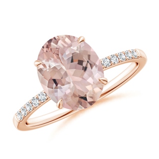 Oval AA Morganite