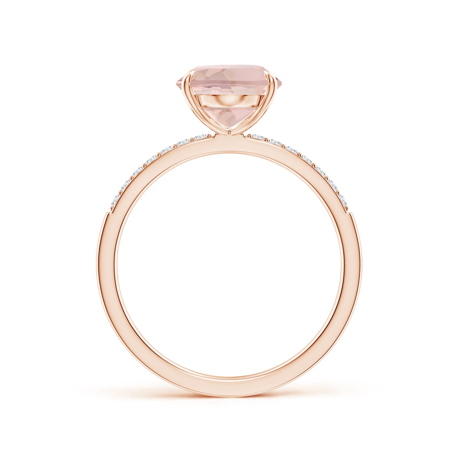 AA - Morganite / 2.64 CT / 14 KT Rose Gold