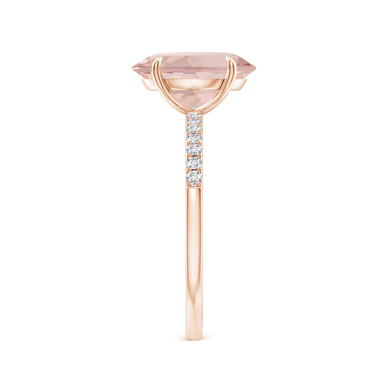 AA - Morganite / 3.62 CT / 14 KT Rose Gold