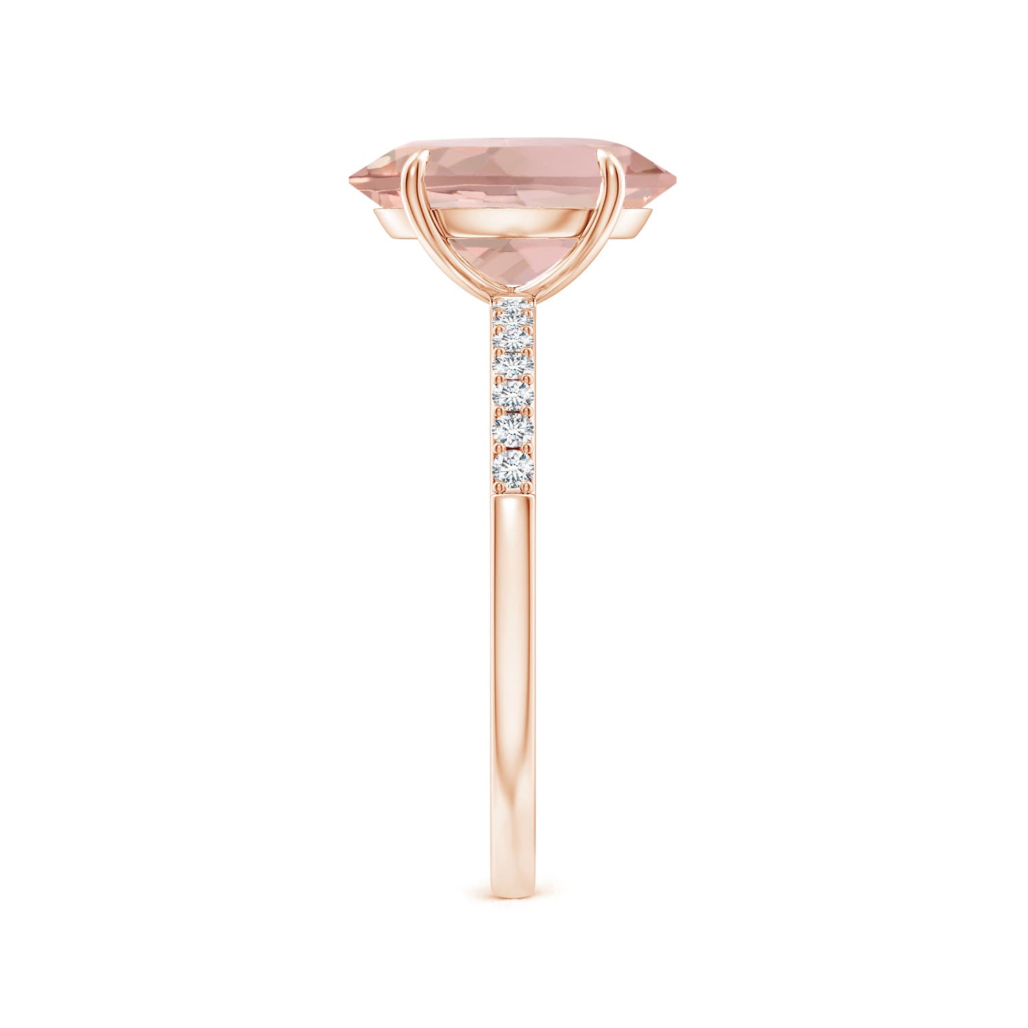 AAA - Morganite / 3.62 CT / 14 KT Rose Gold