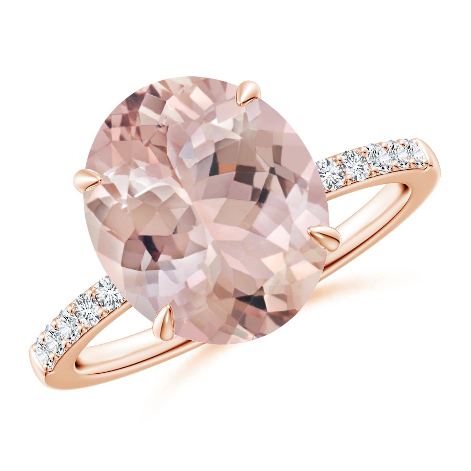 AA - Morganite / 4.85 CT / 14 KT Rose Gold