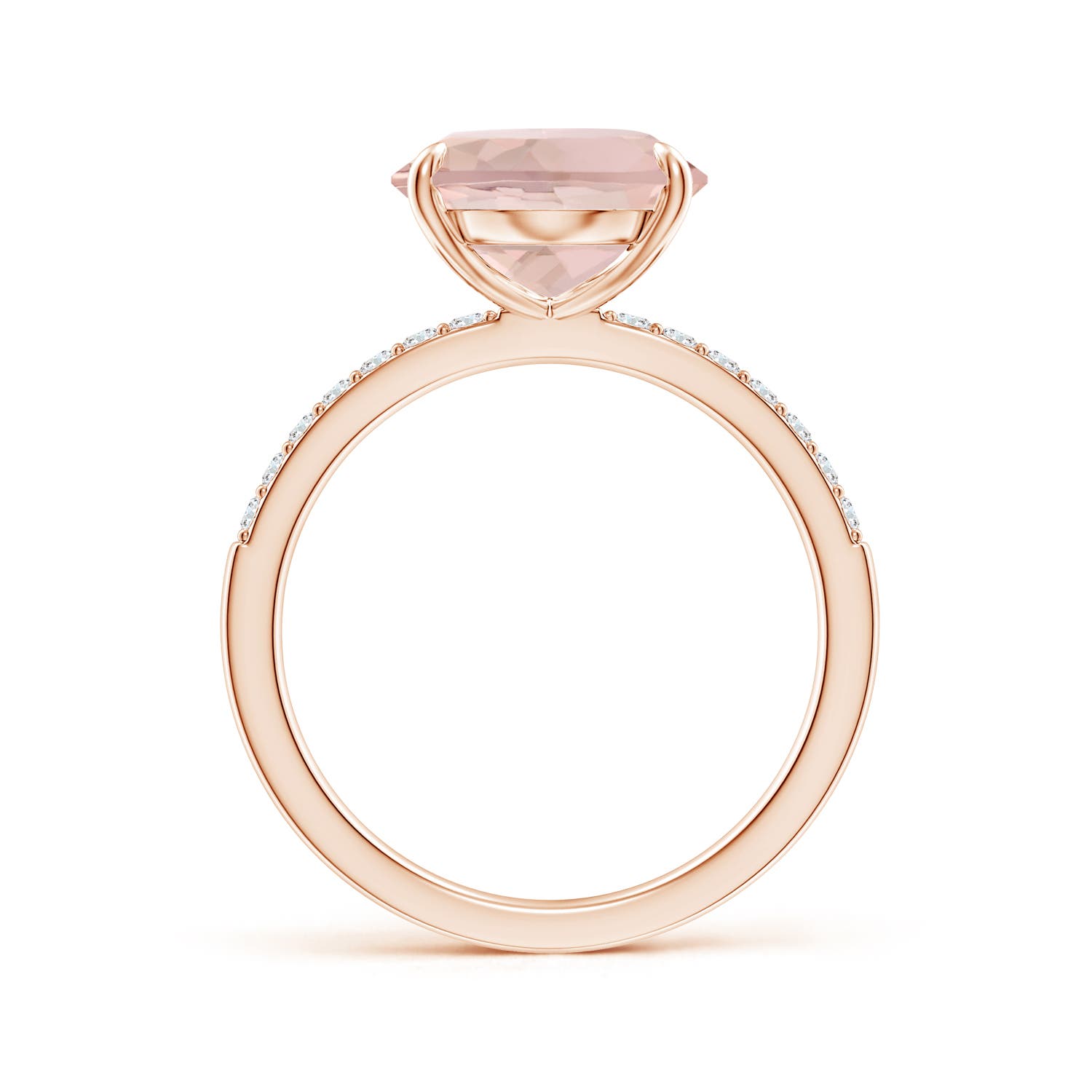 AA - Morganite / 4.85 CT / 14 KT Rose Gold