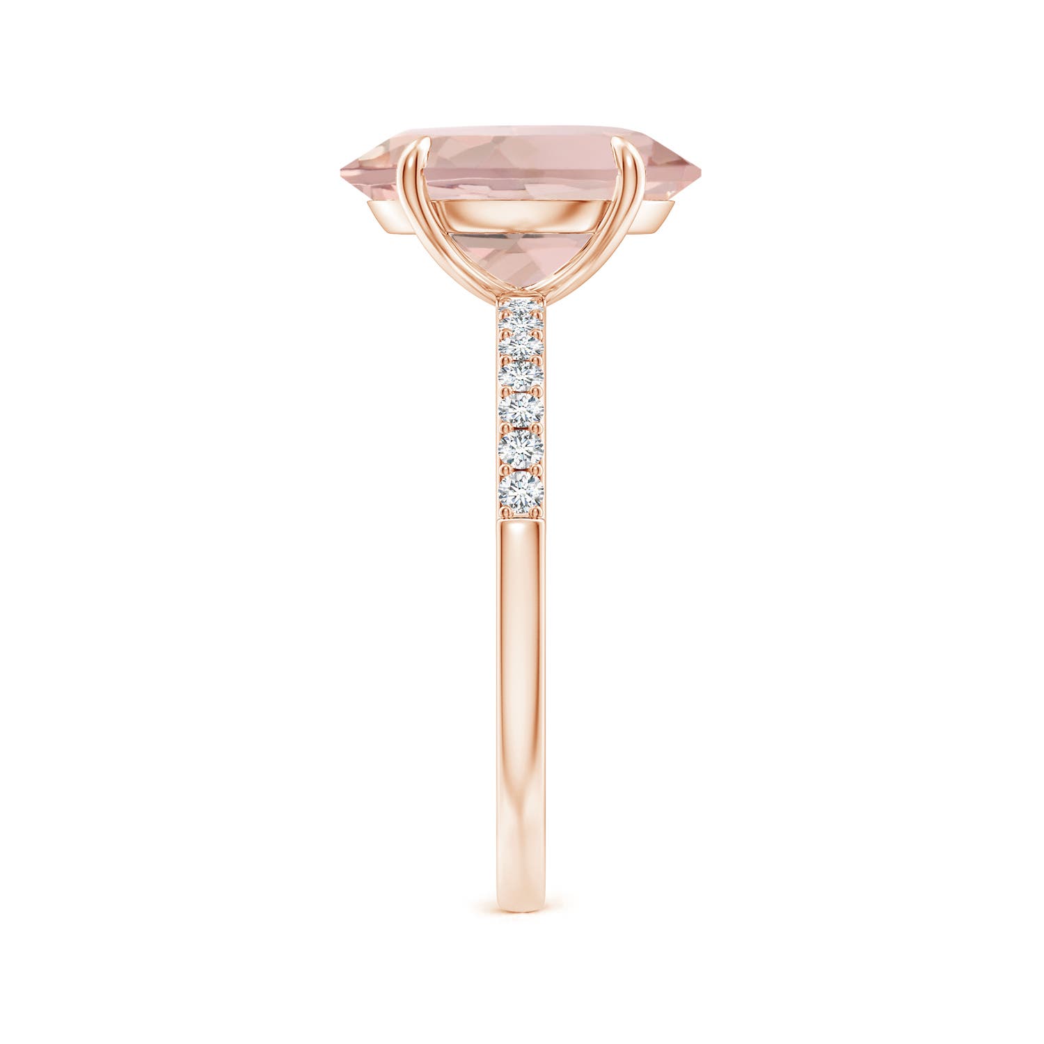 AA - Morganite / 4.85 CT / 14 KT Rose Gold