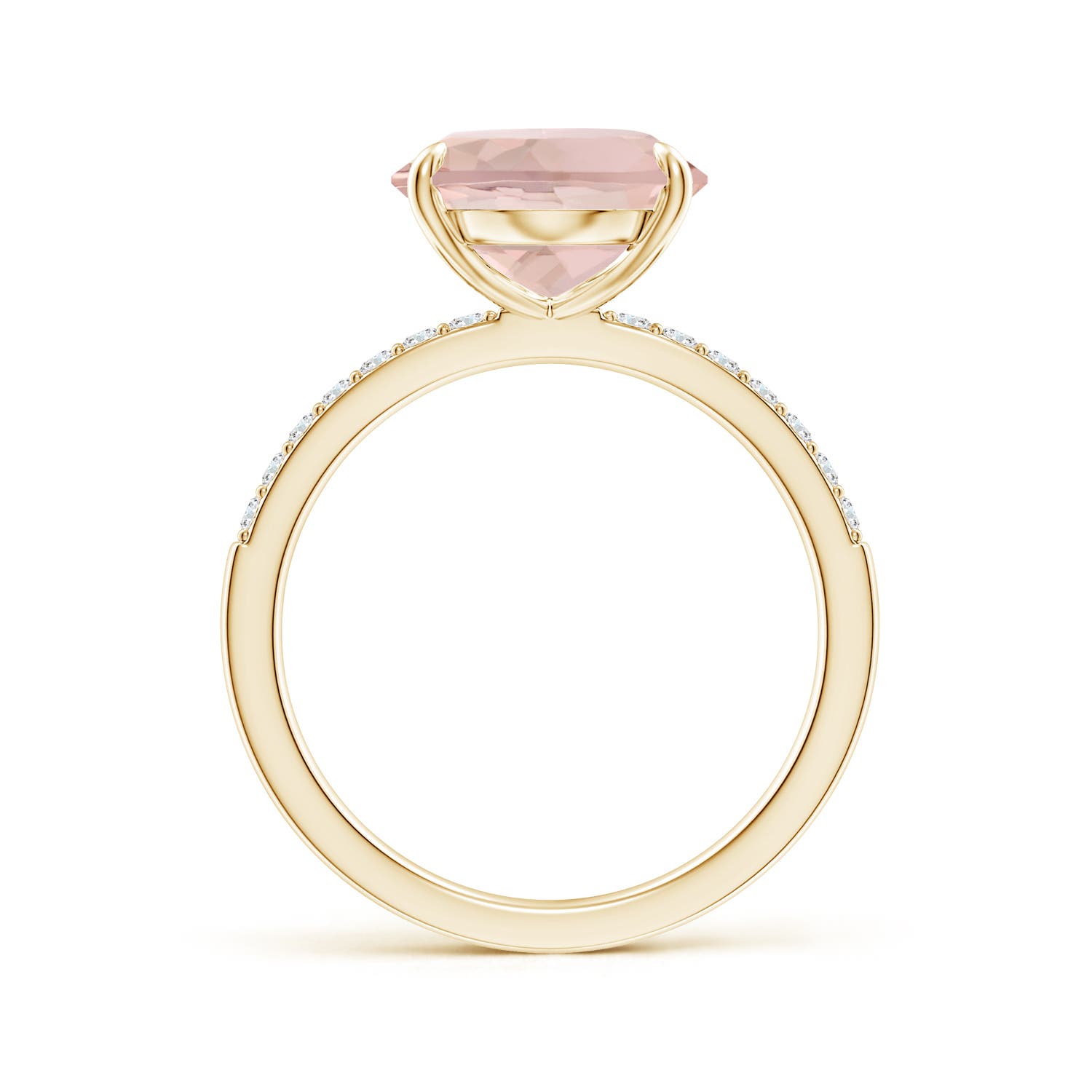 AA - Morganite / 4.85 CT / 14 KT Yellow Gold