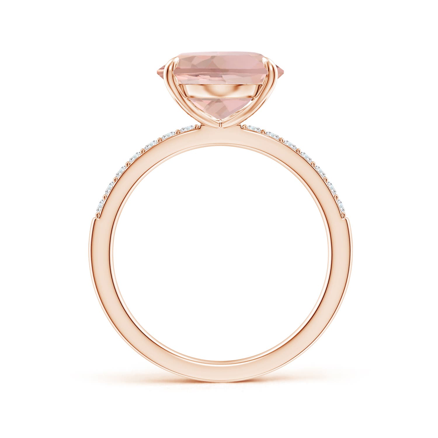 AAA - Morganite / 4.85 CT / 14 KT Rose Gold