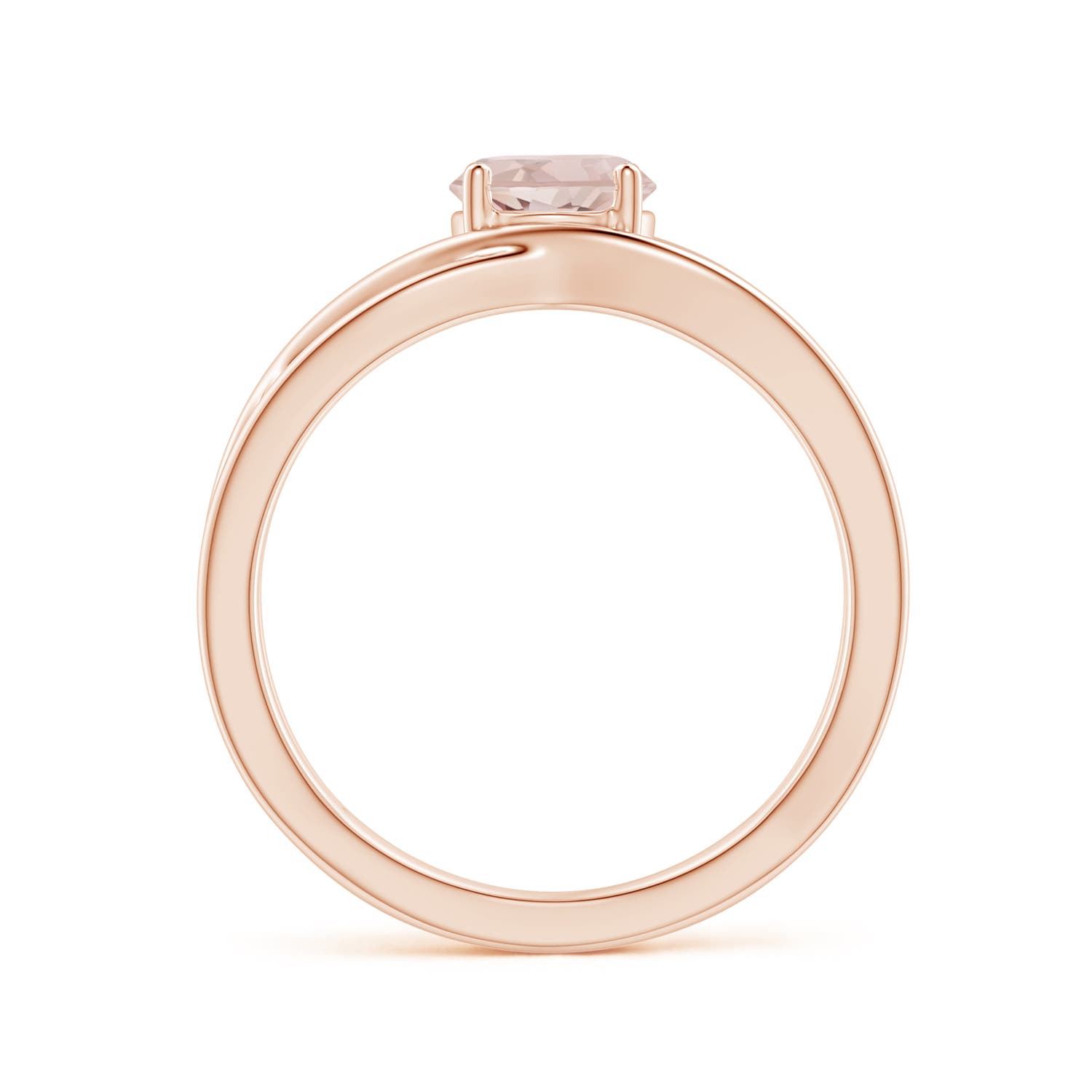 A - Morganite / 0.7 CT / 14 KT Rose Gold