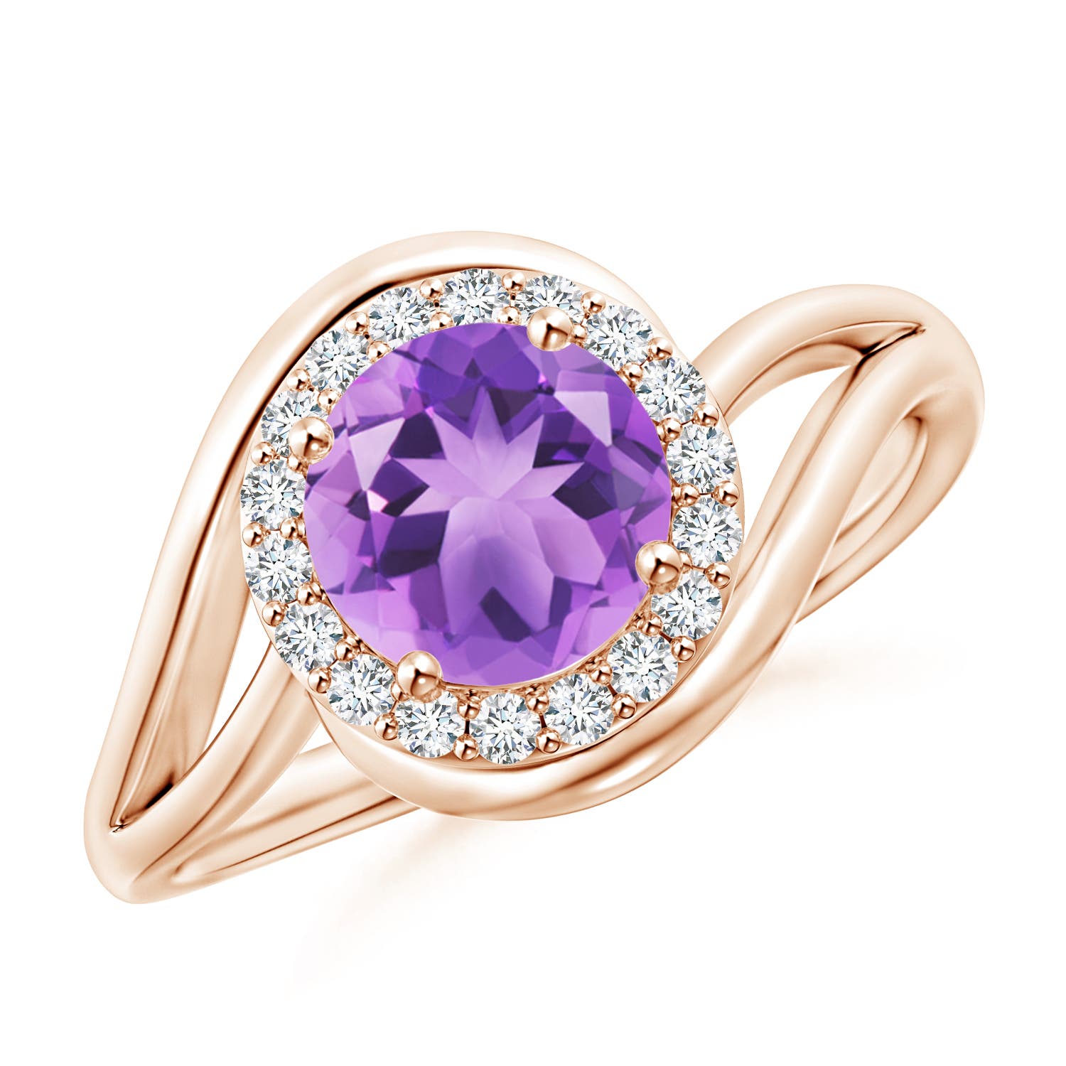 A - Amethyst / 1.33 CT / 14 KT Rose Gold