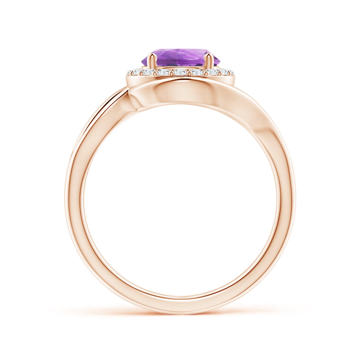 A - Amethyst / 1.33 CT / 14 KT Rose Gold