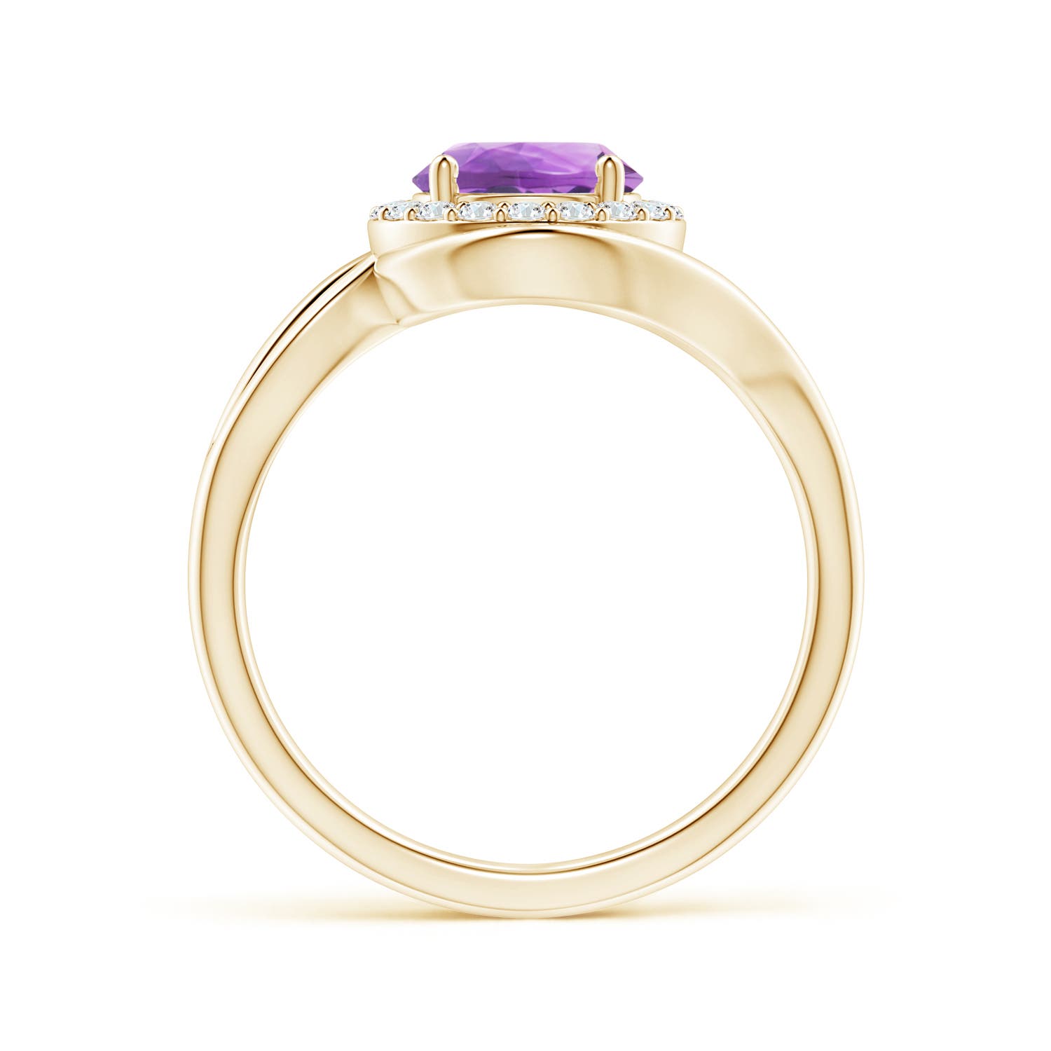 A - Amethyst / 1.33 CT / 14 KT Yellow Gold