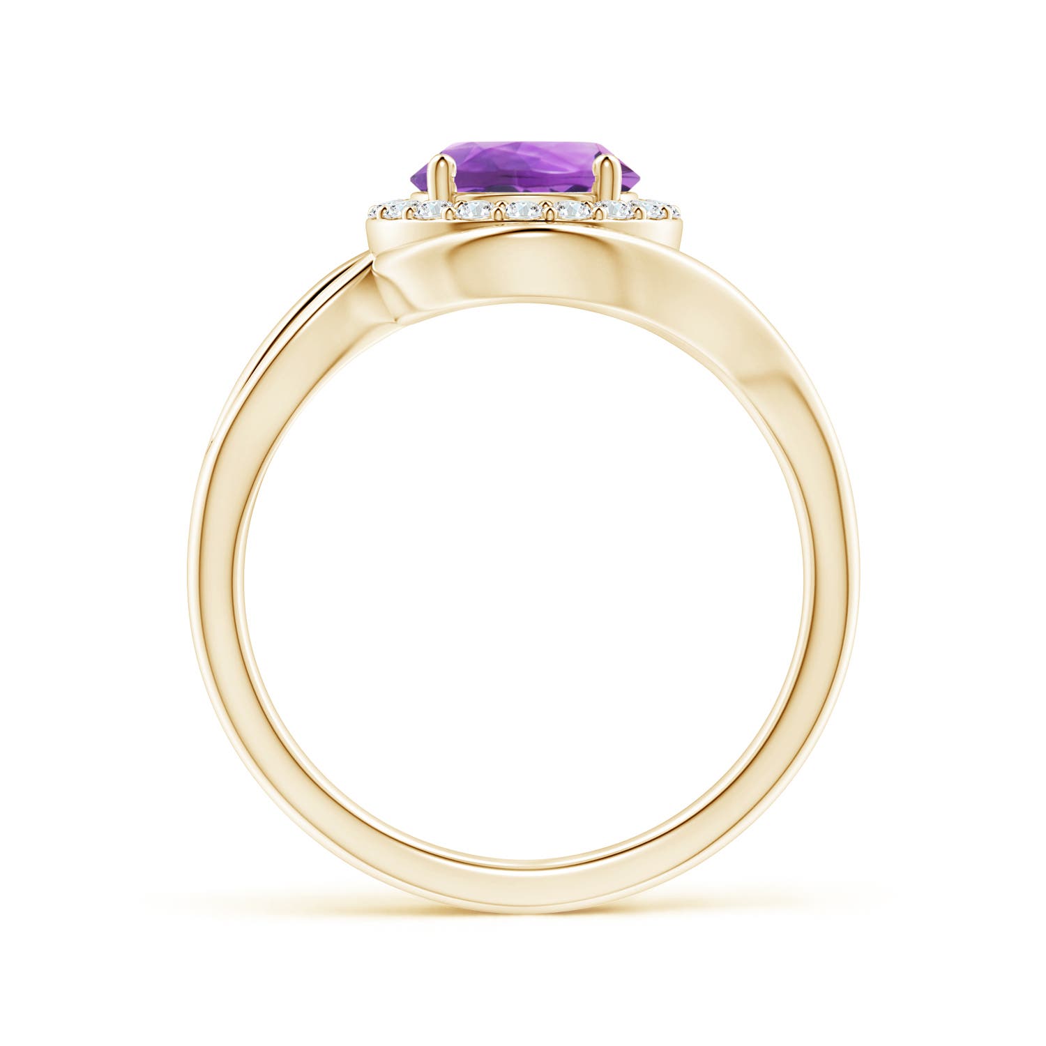 AA - Amethyst / 1.33 CT / 14 KT Yellow Gold