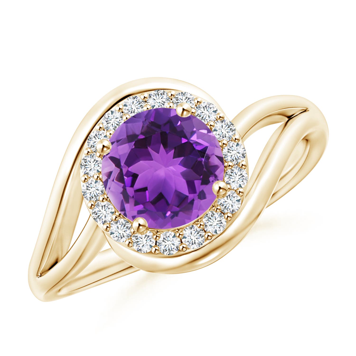 AAA - Amethyst / 1.33 CT / 14 KT Yellow Gold