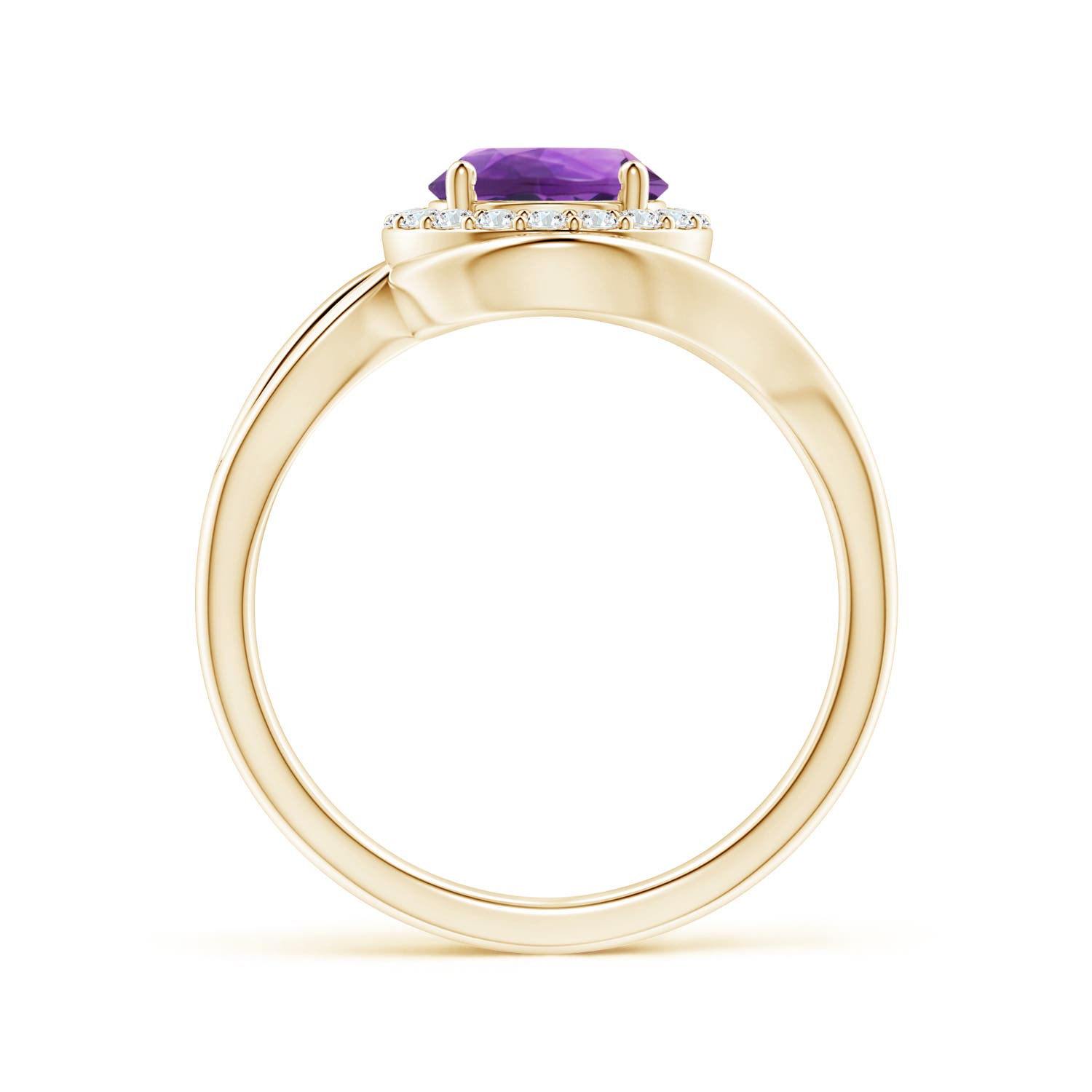 AAA - Amethyst / 1.33 CT / 14 KT Yellow Gold