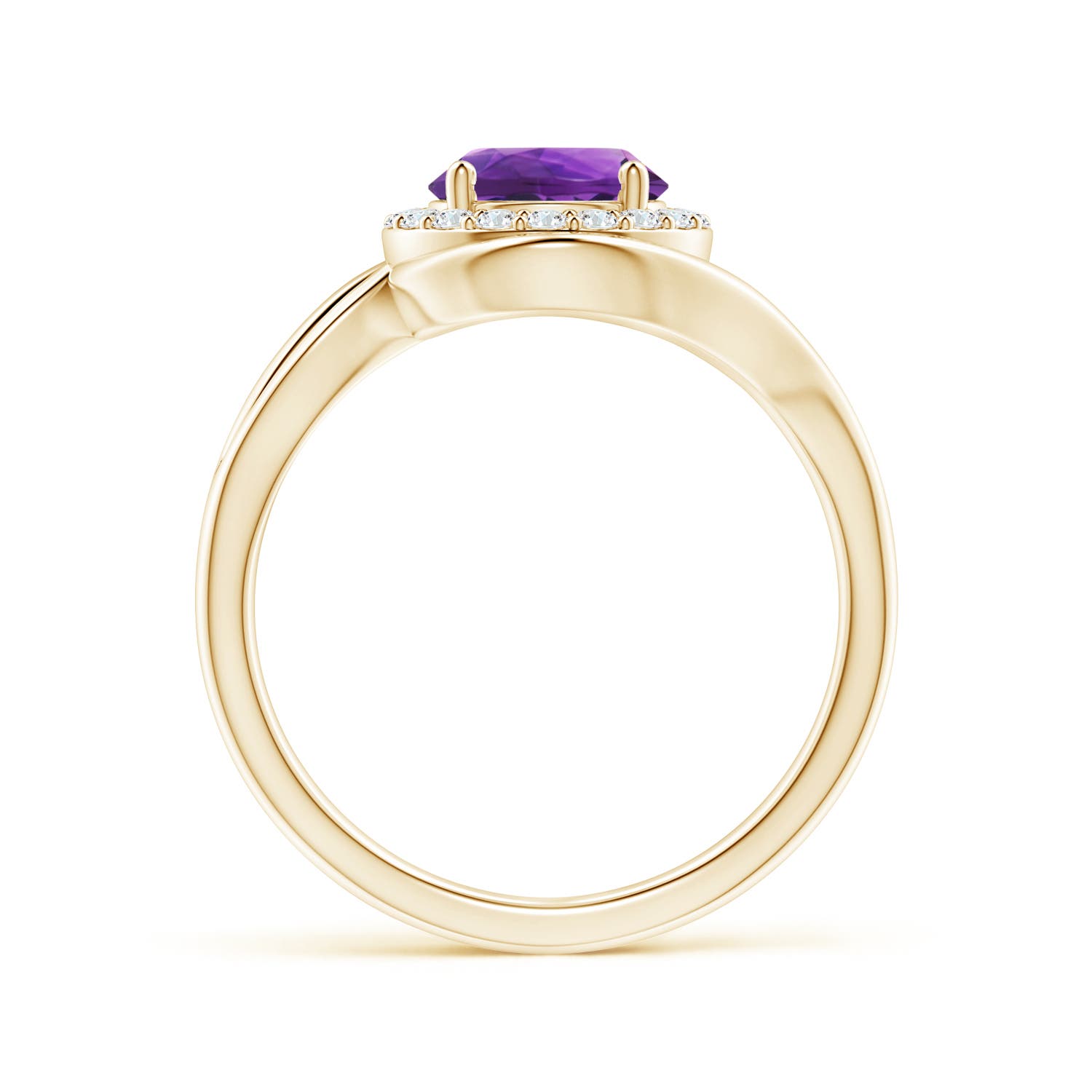 AAAA - Amethyst / 1.33 CT / 14 KT Yellow Gold