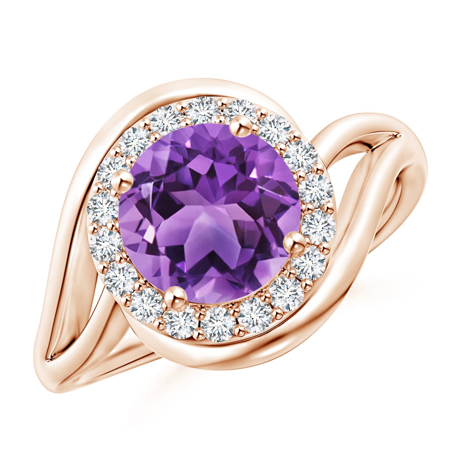 AA - Amethyst / 1.95 CT / 14 KT Rose Gold