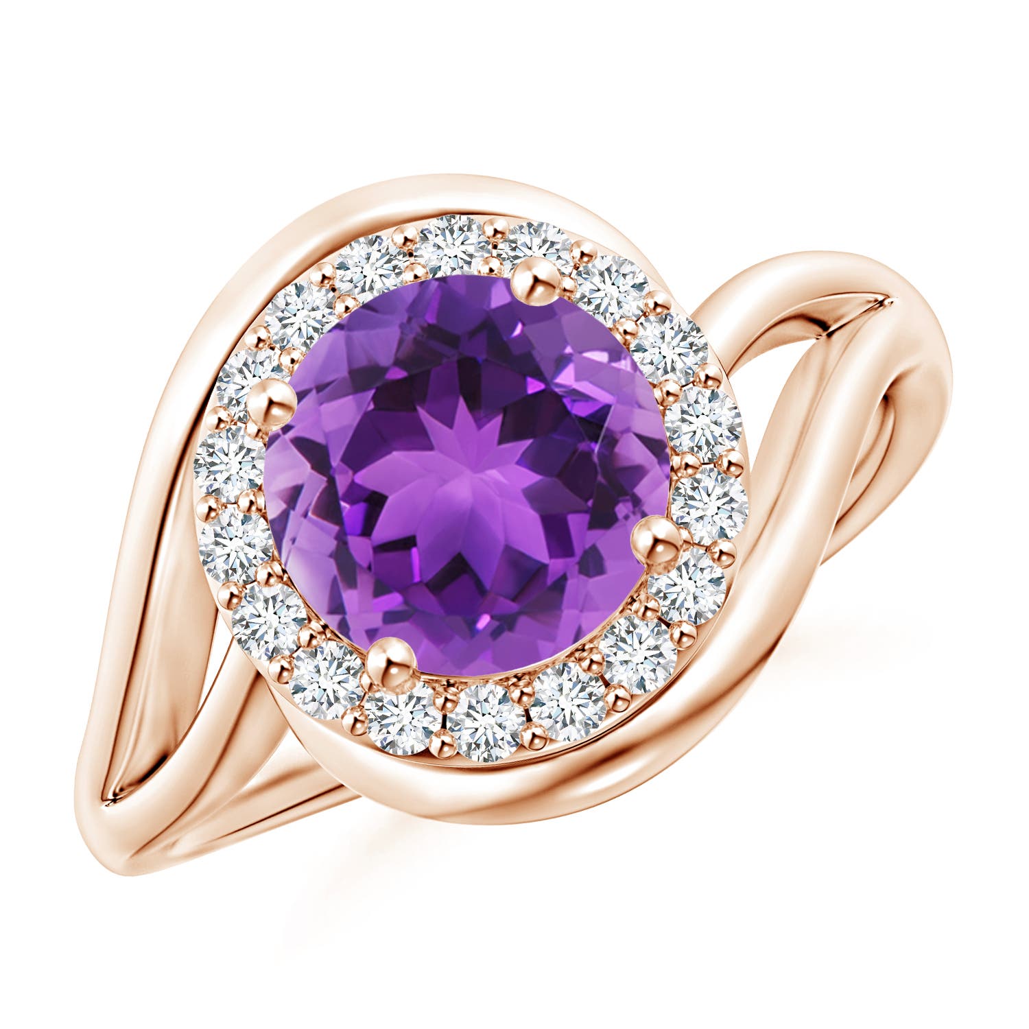 AAA - Amethyst / 1.95 CT / 14 KT Rose Gold