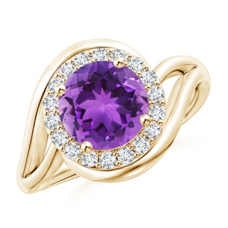 Round AAA Amethyst