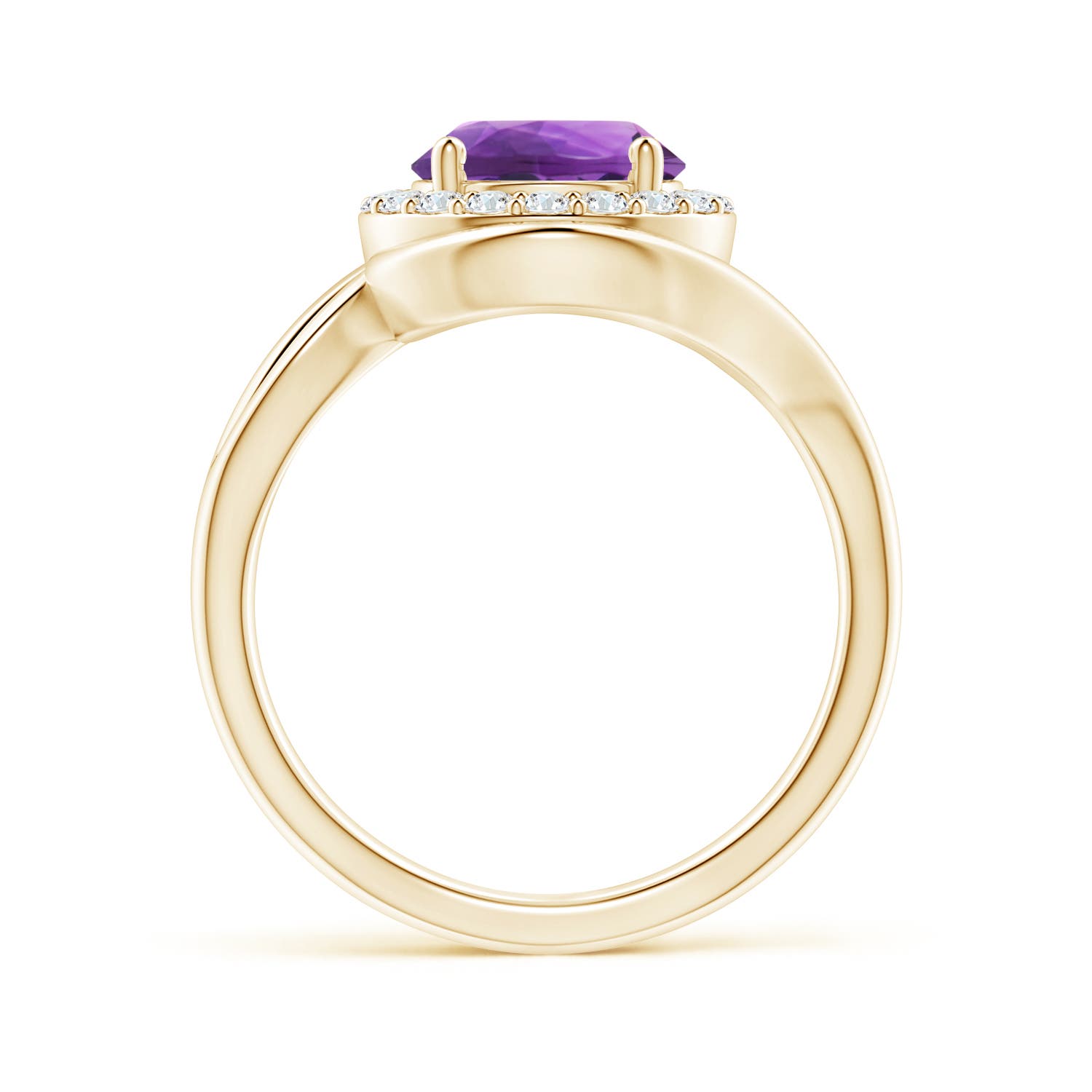 AAA - Amethyst / 1.95 CT / 14 KT Yellow Gold