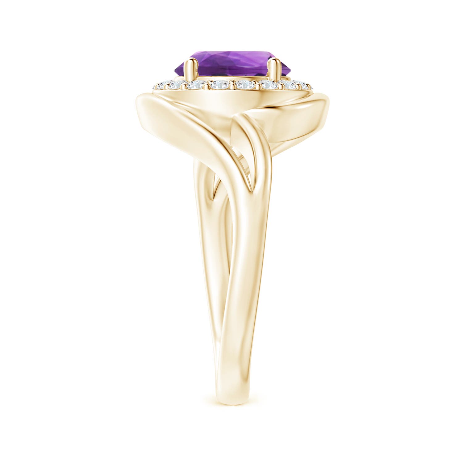 AAA - Amethyst / 1.95 CT / 14 KT Yellow Gold