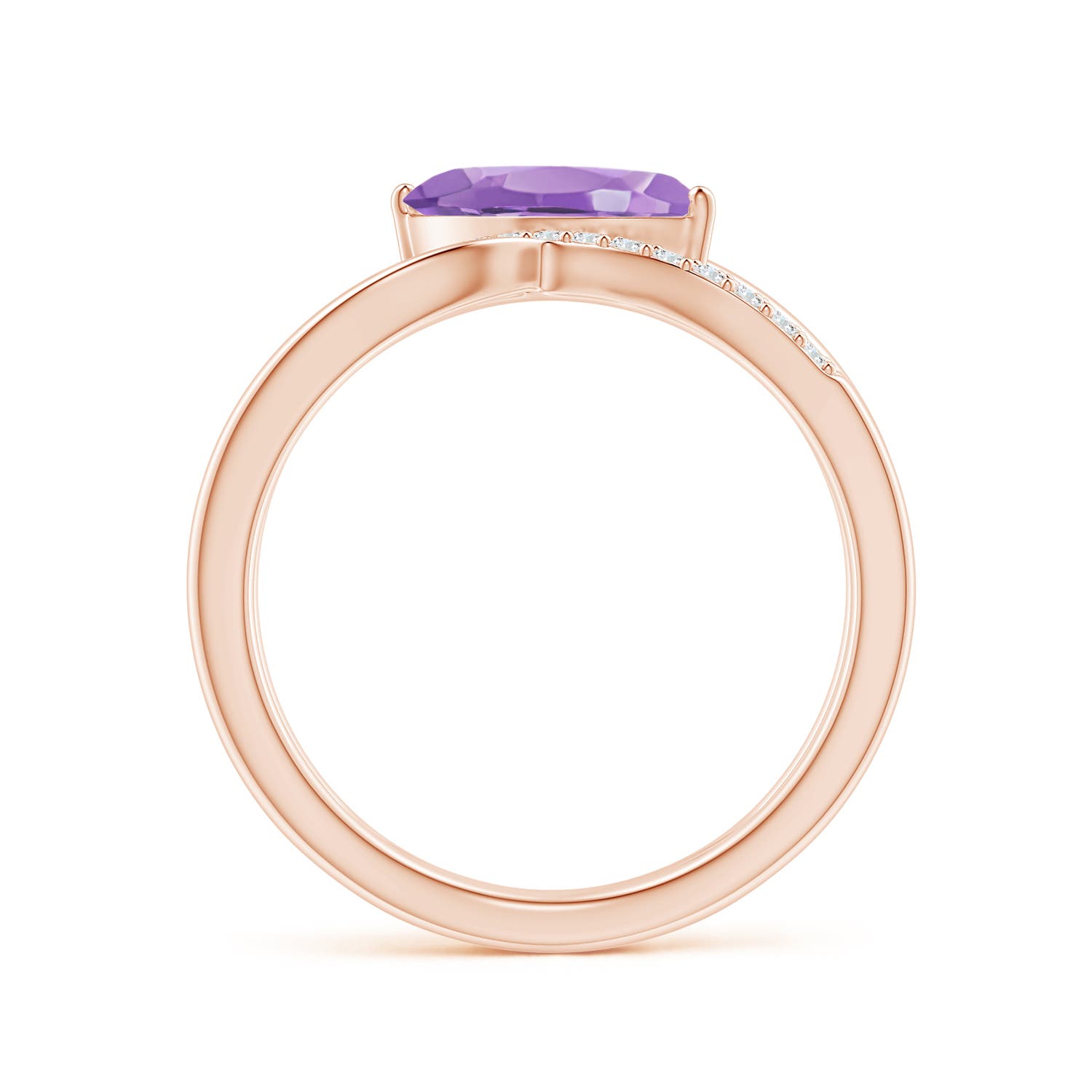 A - Amethyst / 1.13 CT / 14 KT Rose Gold