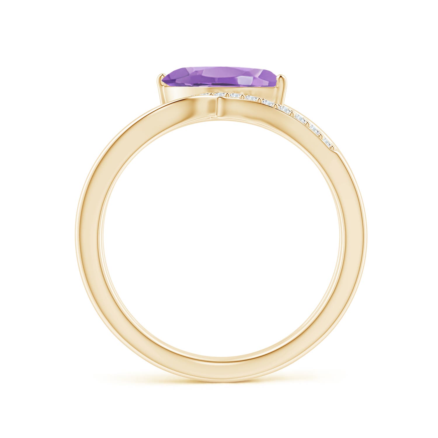 A - Amethyst / 1.13 CT / 14 KT Yellow Gold