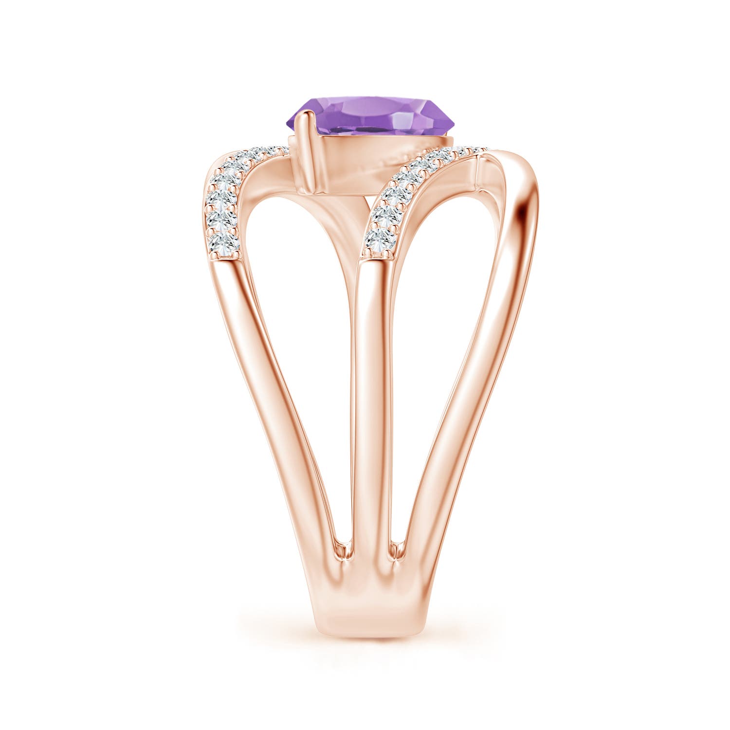 A - Amethyst / 1.54 CT / 14 KT Rose Gold