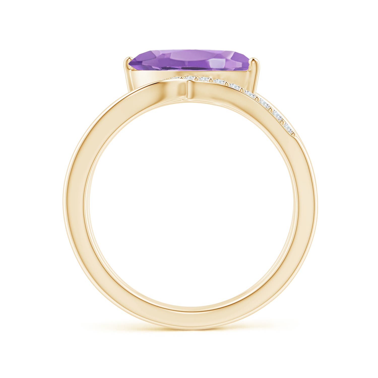 A - Amethyst / 1.54 CT / 14 KT Yellow Gold