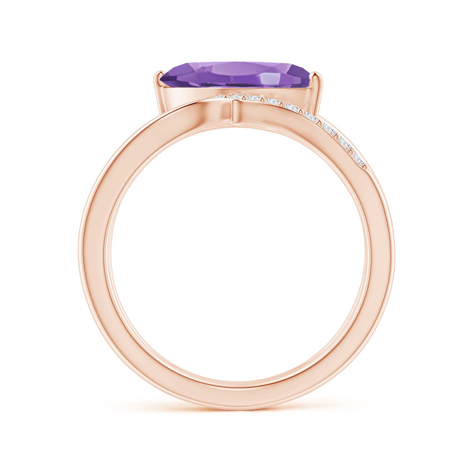 AA - Amethyst / 1.54 CT / 14 KT Rose Gold