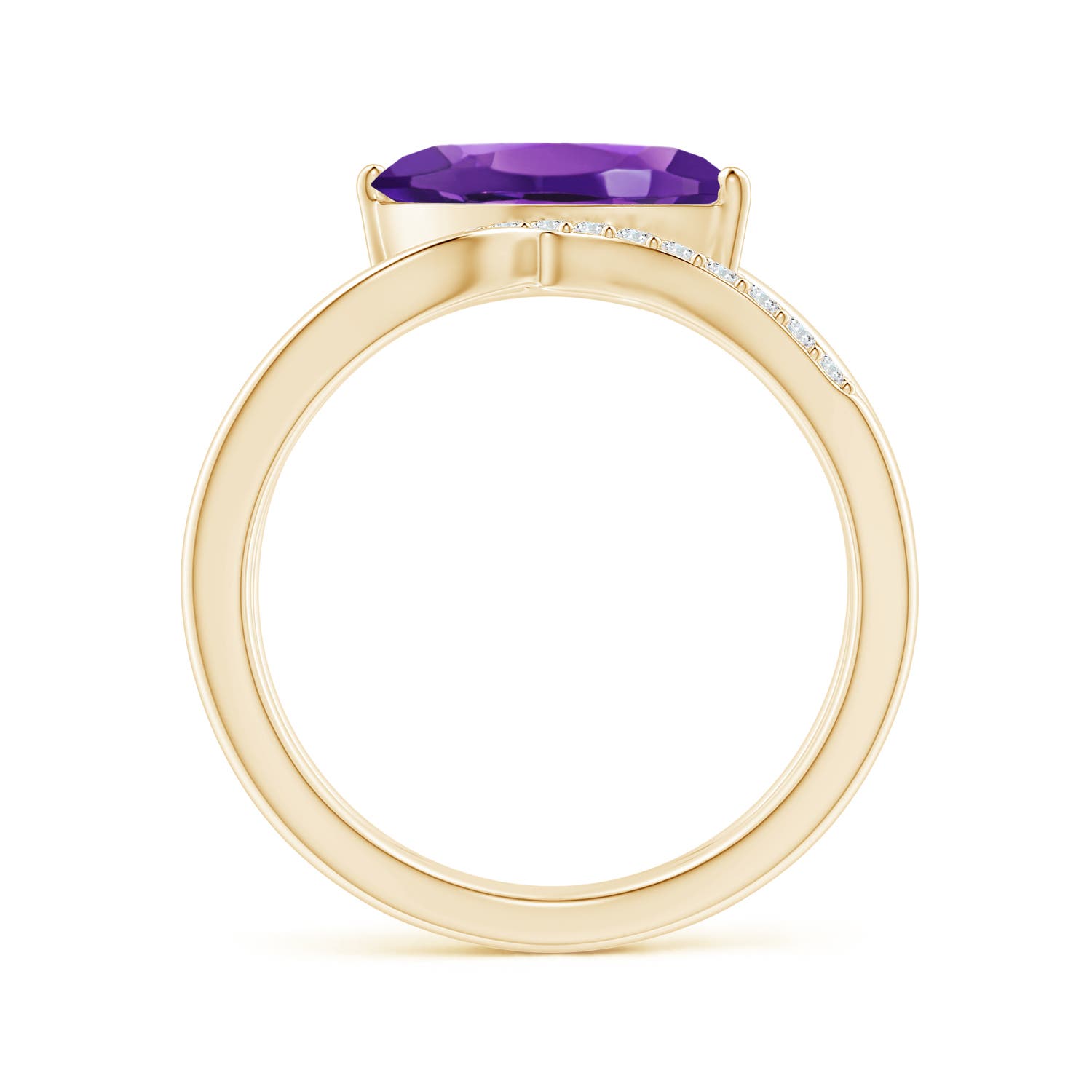 AAAA - Amethyst / 1.54 CT / 14 KT Yellow Gold