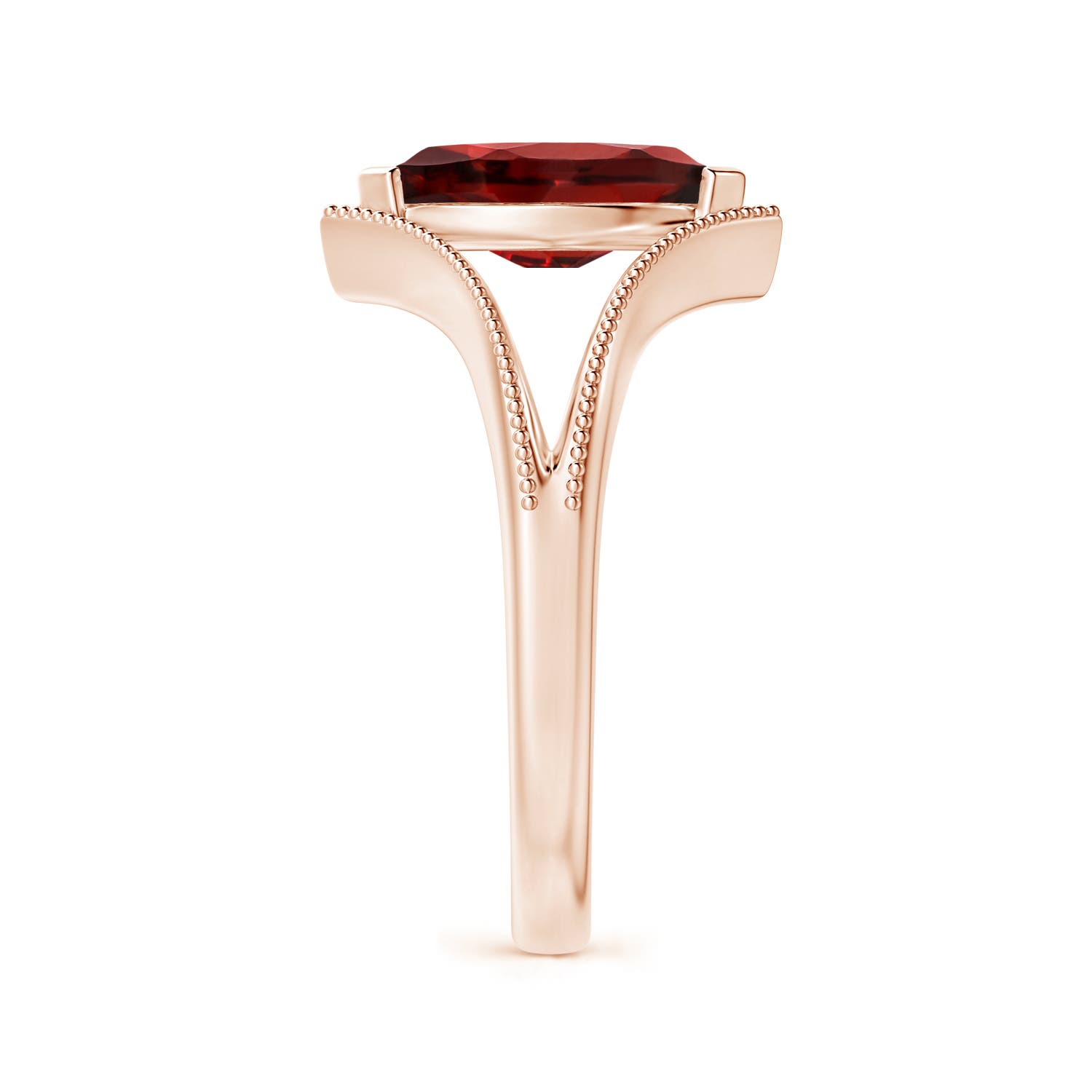 AAA - Garnet / 1.45 CT / 14 KT Rose Gold