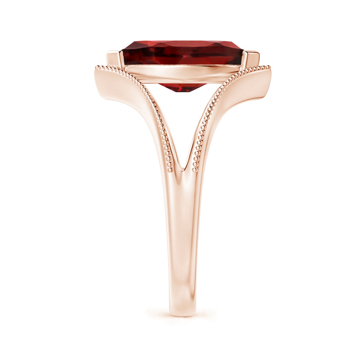 AAA - Garnet / 1.85 CT / 14 KT Rose Gold