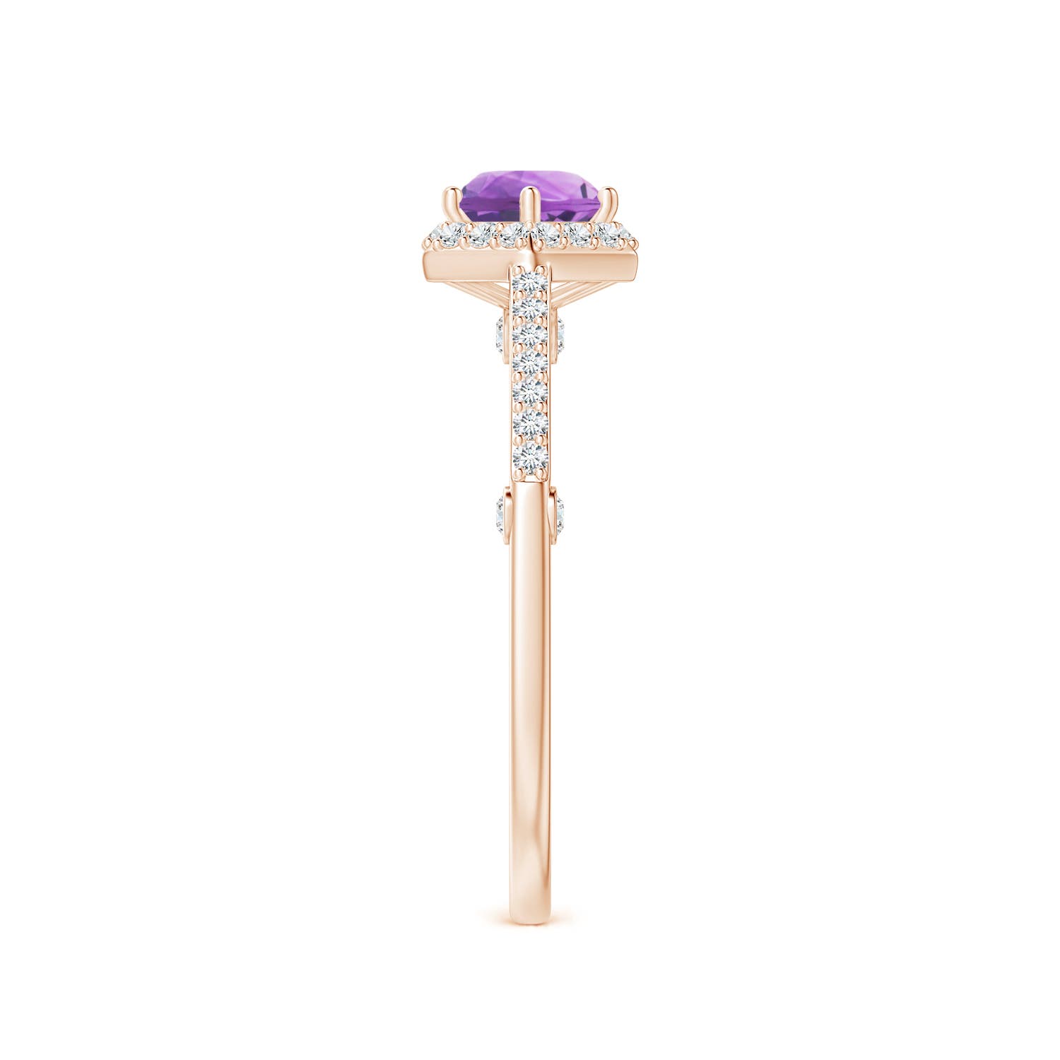 A - Amethyst / 1.08 CT / 14 KT Rose Gold