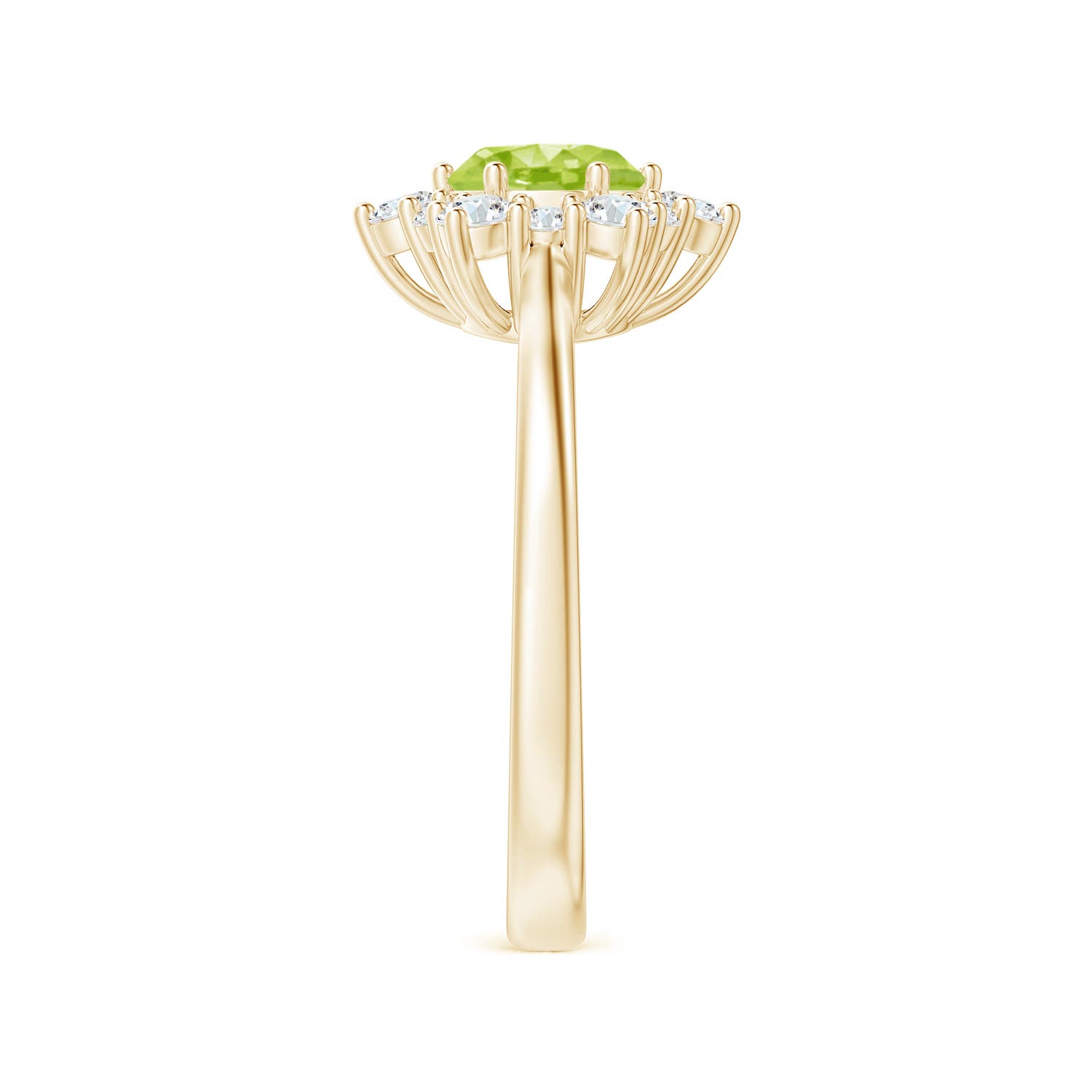 AA - Peridot / 1.47 CT / 14 KT Yellow Gold