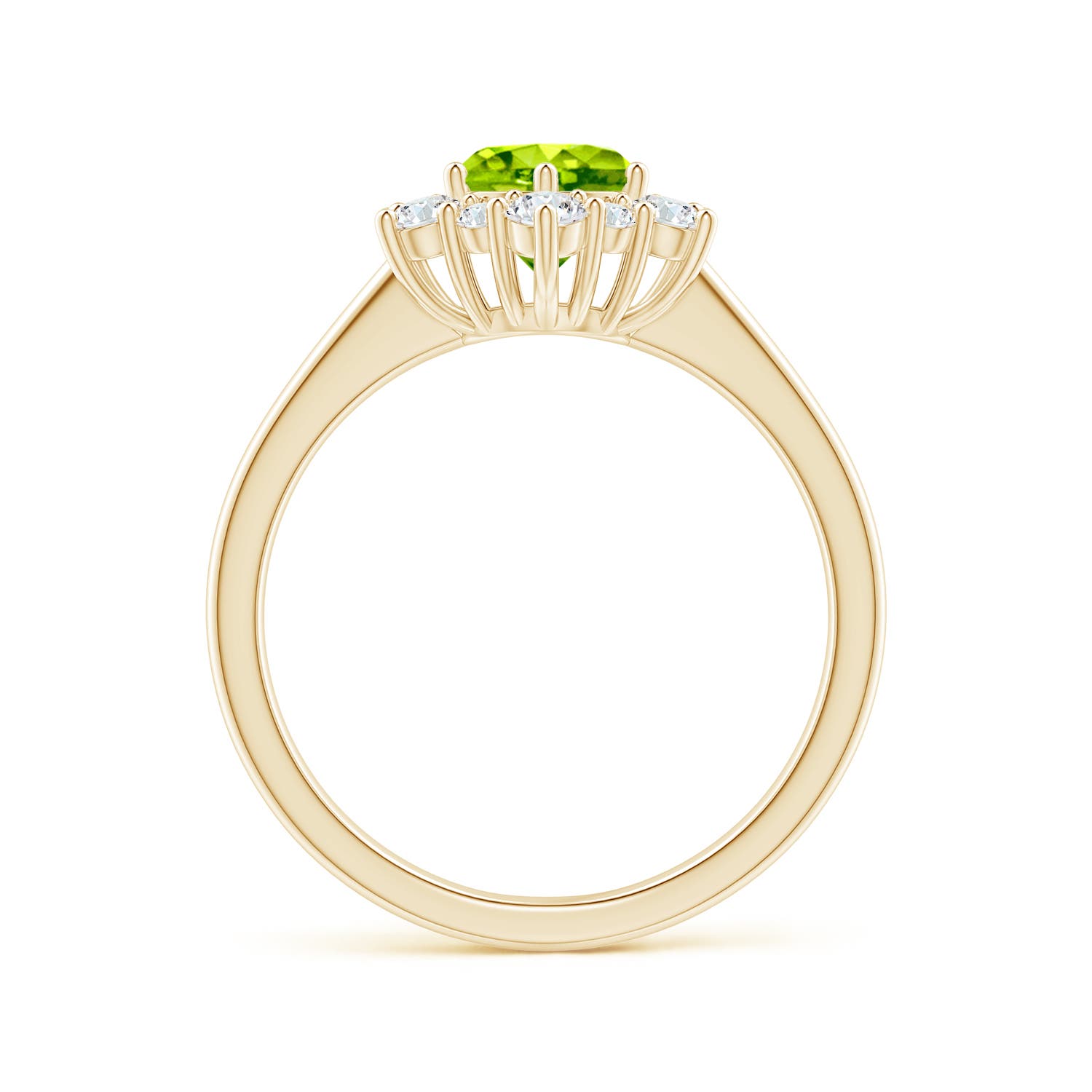 AAA - Peridot / 1.47 CT / 14 KT Yellow Gold