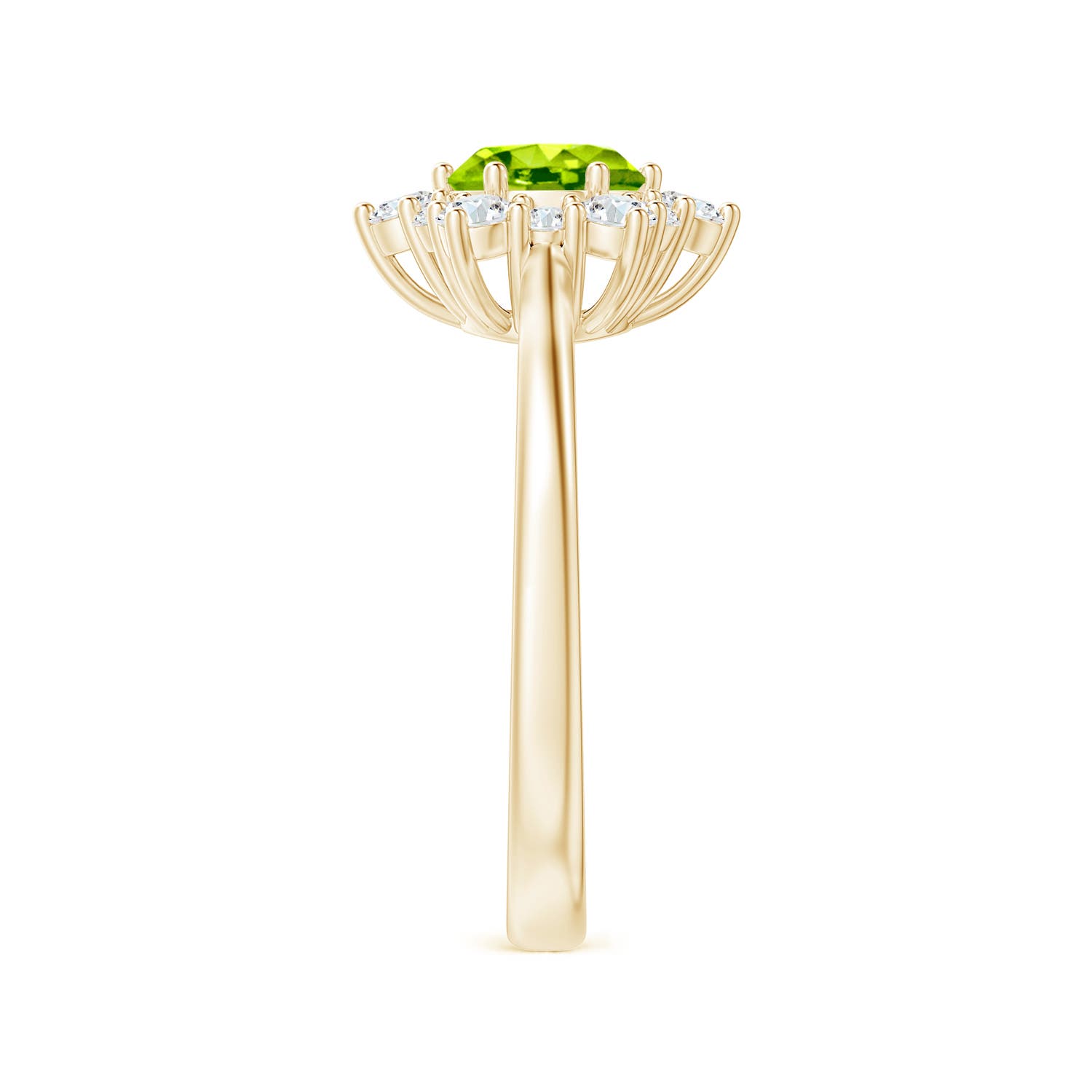 AAA - Peridot / 1.47 CT / 14 KT Yellow Gold