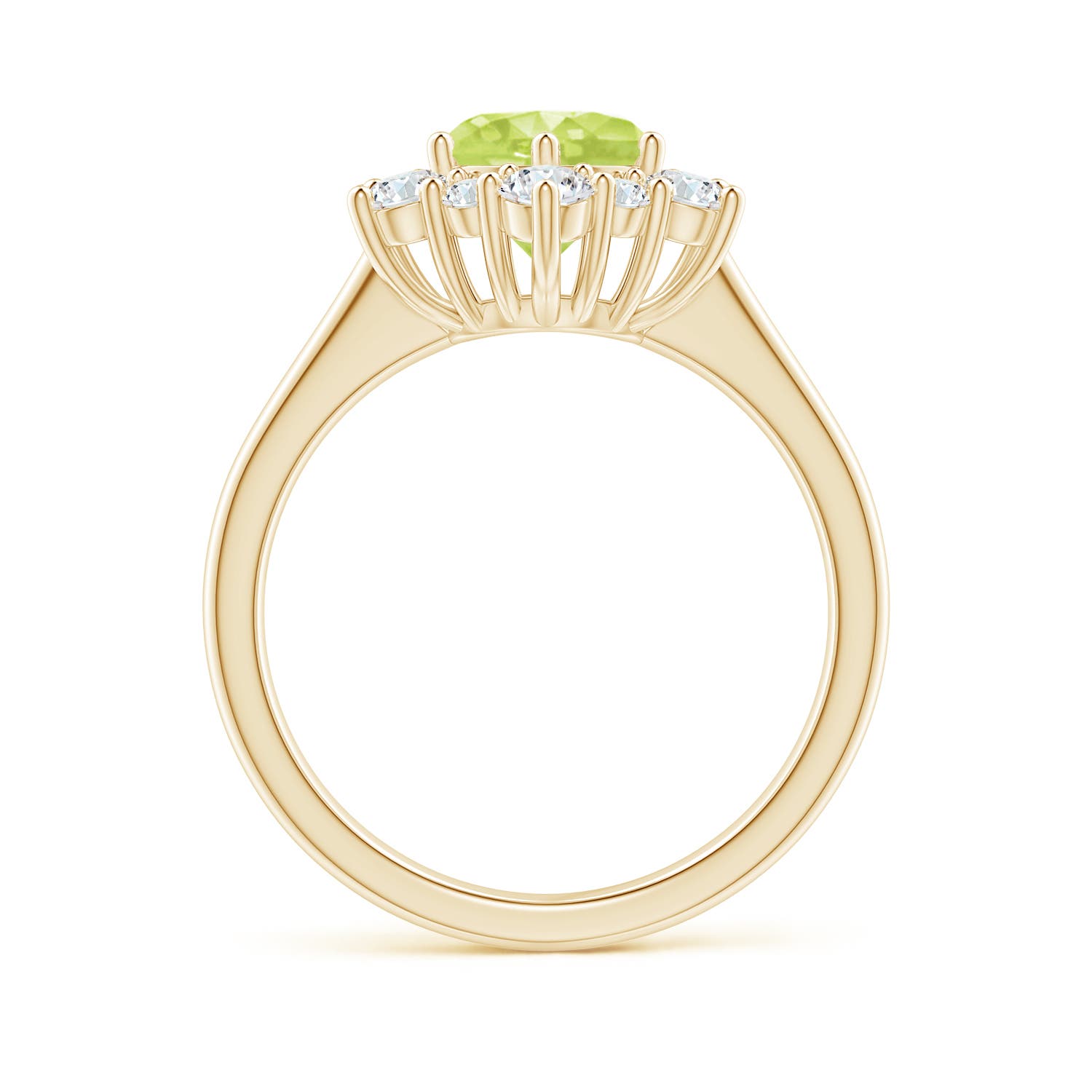 A - Peridot / 2.2 CT / 14 KT Yellow Gold